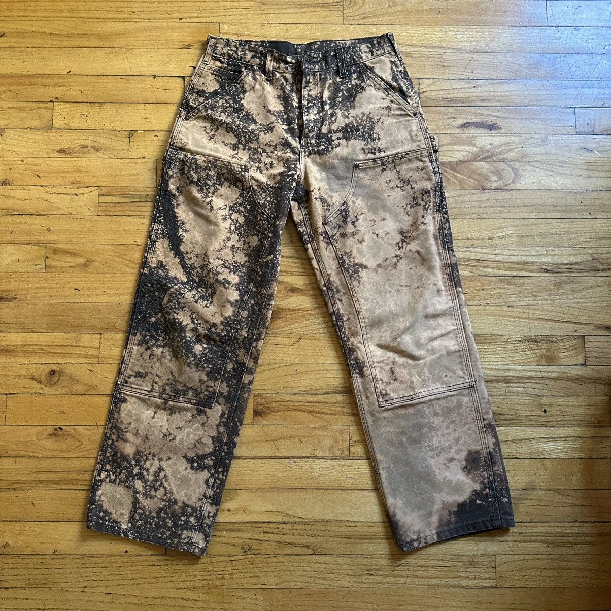 Carhartt Bleached carpenter pants Size 30" / US 8 / IT 44 - 1 Thumbnail