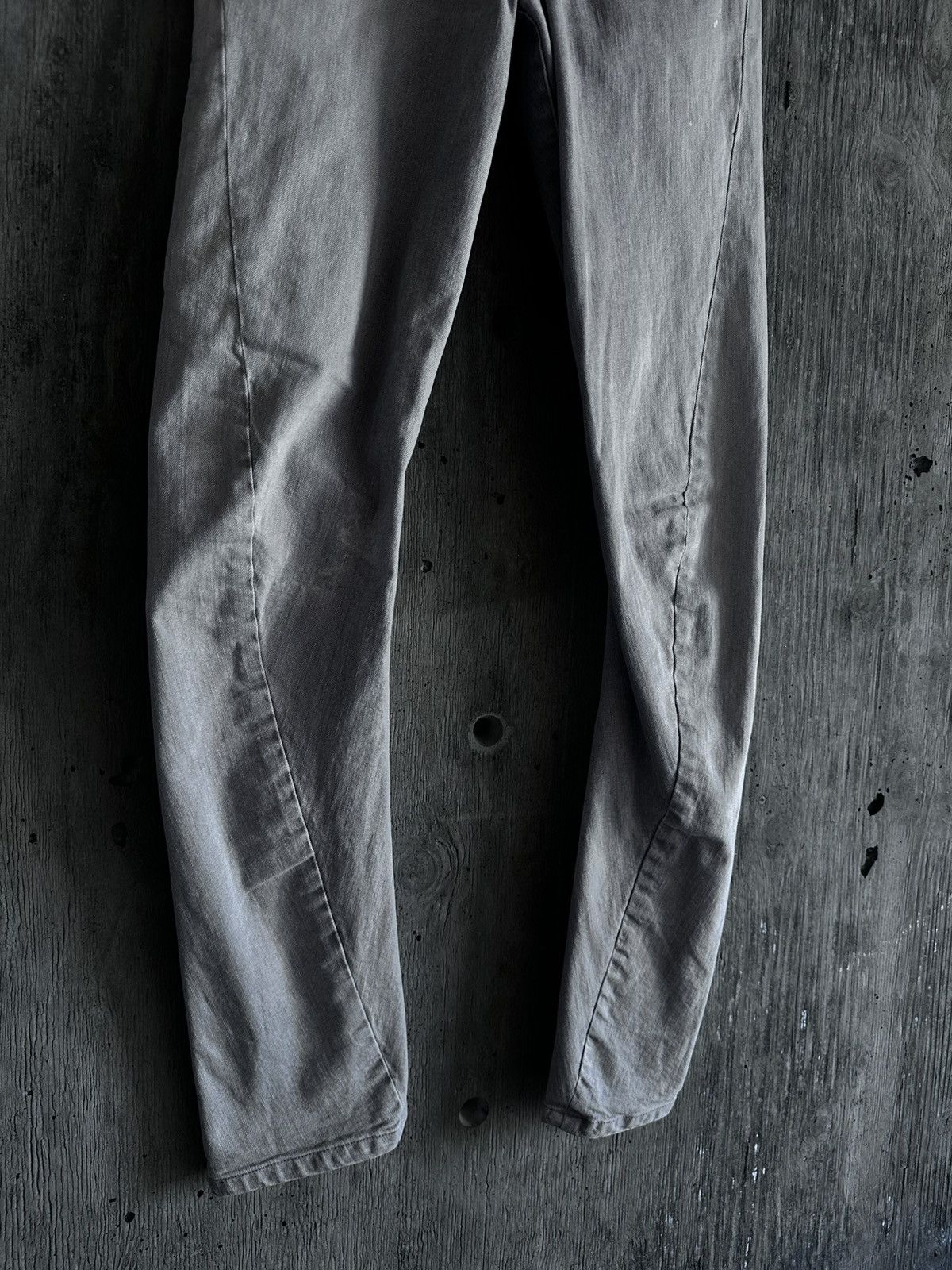 If Six Was Nine × Le Grande Bleu (L.G.B.) × Shellac SHELLAC J CUT SPIRAL DENIM ZIPPER POCKET Size US 30 / EU 46 - 6 Thumbnail