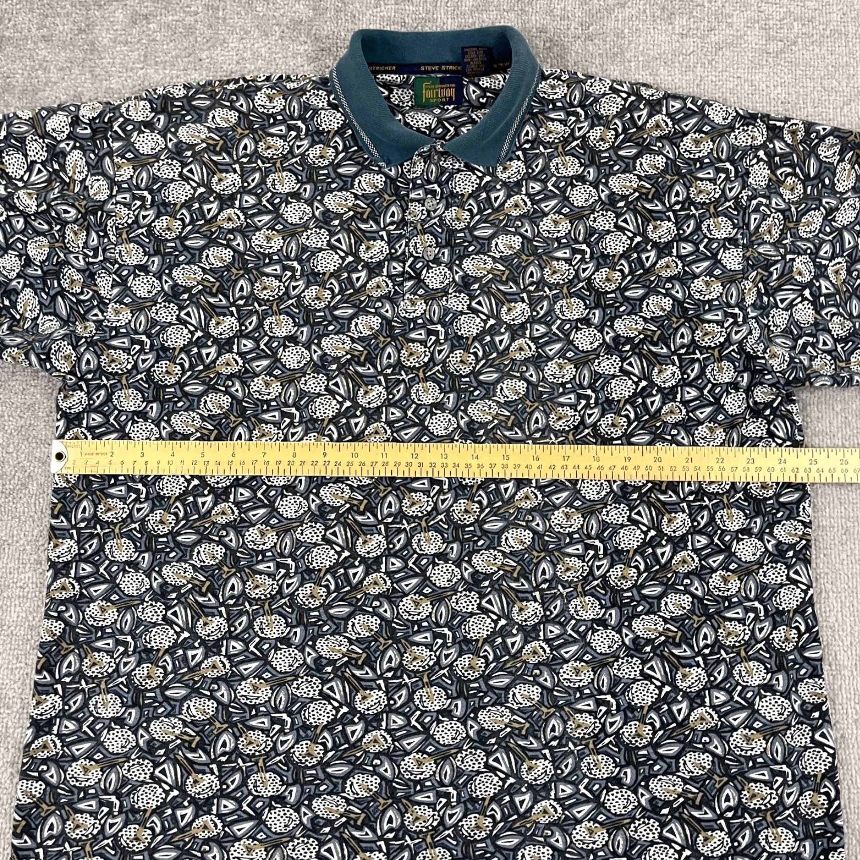 Vintage VINTAGE Steve Stricker Polo Shirt Mens Medium Golf Classic Logo Short Sleeve Retro 90s Cotton Size US M / EU 48-50 / 2 - 4 Thumbnail