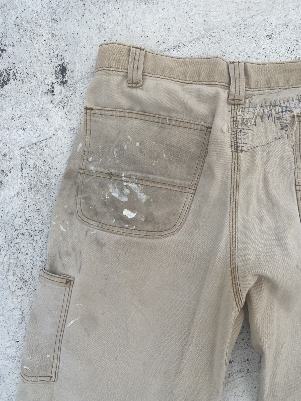 Carhartt Carhartt Distressed Vintage Beige 34x30 Size US 34 / EU 50 - 7 Thumbnail
