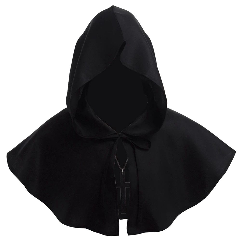 Other Priest Monk Costume Shawl Hooded Cape Size ONE SIZE - 1 Thumbnail
