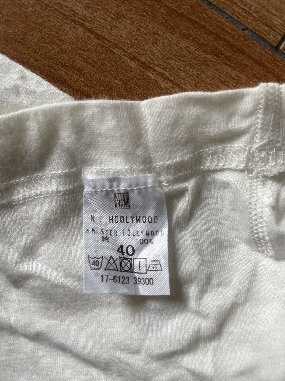 N.Hoolywood N.Hoolywood White Tshirt Size US XXS / EU 40 - 5 Thumbnail
