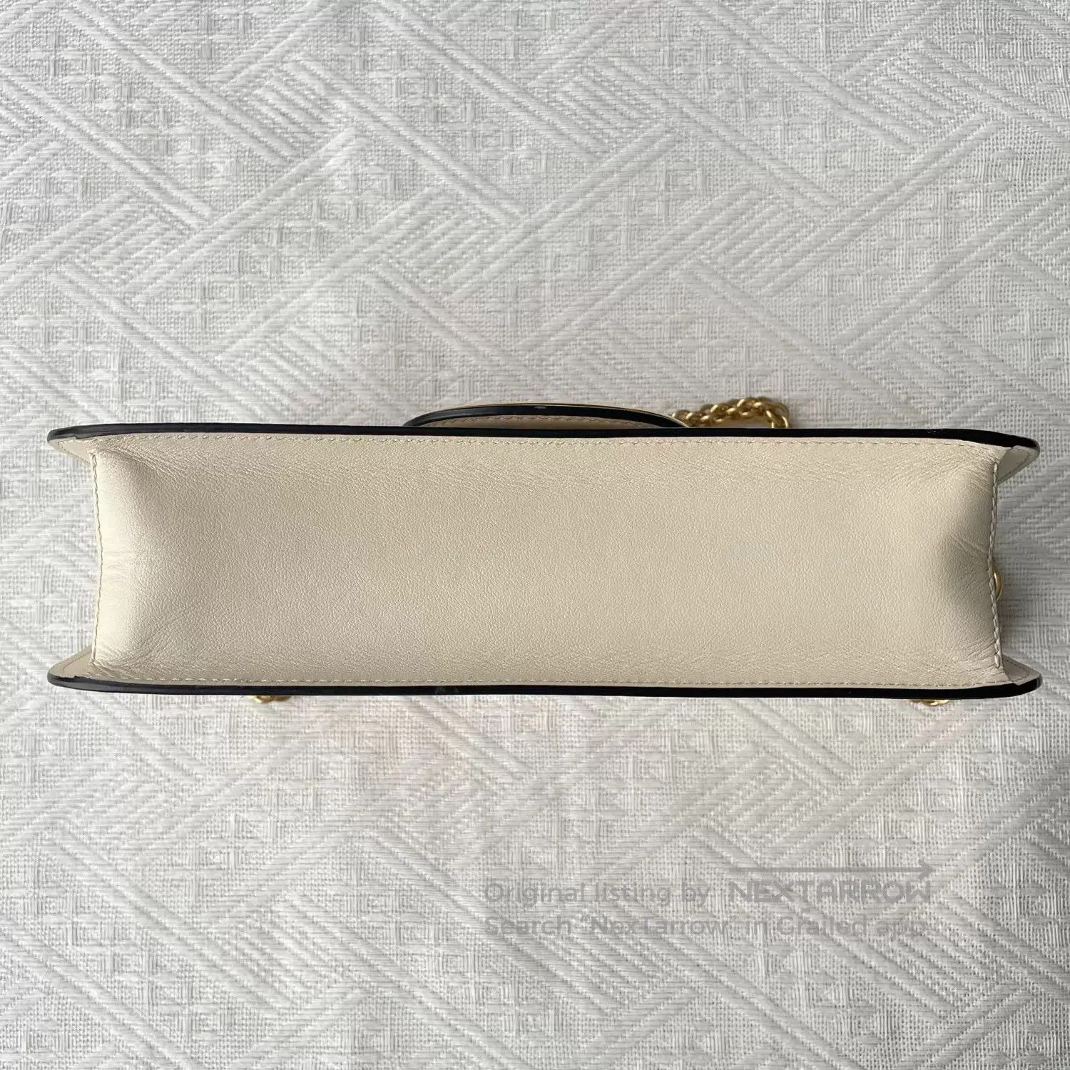 Valentino Valentino Locò Gold Logo Leather Bag. Size ONE SIZE - 4 Thumbnail