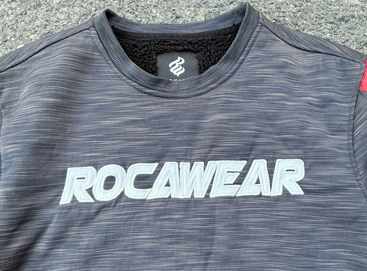 Rocawear Vintage Y2K Rocawear Black Pullover Sweater- Unisex Size US XL / EU 56 / 4 - 2 Thumbnail