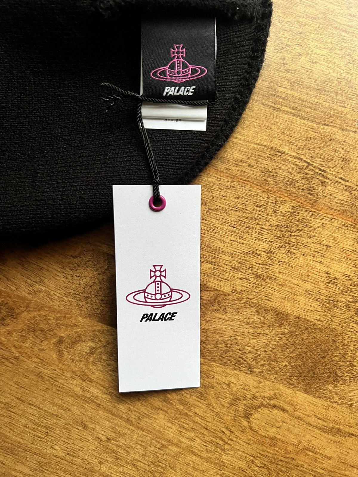 Palace Vivienne Westwood Jersey Beanie Black