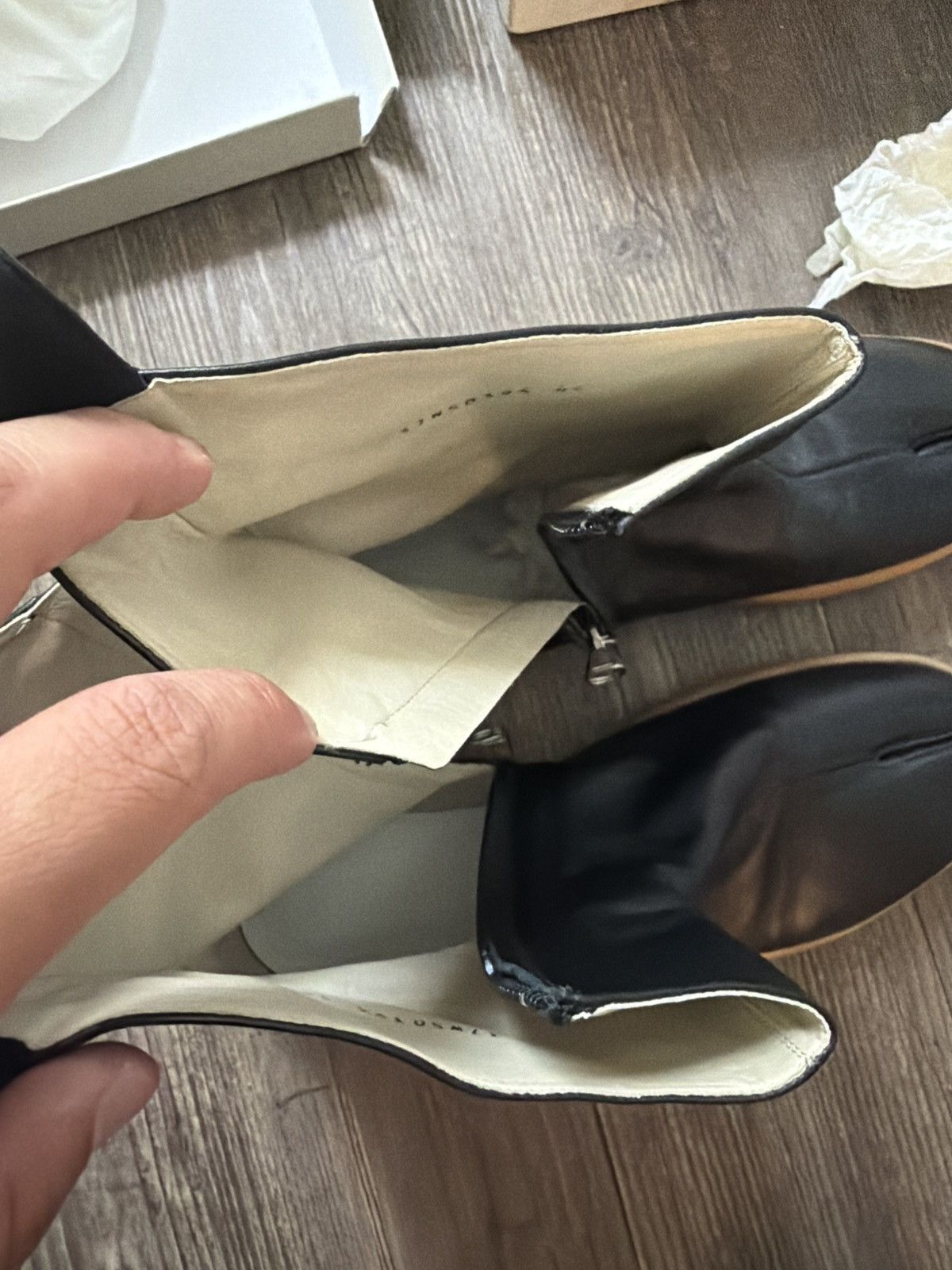 Maison Margiela Margiela Leather Tabi Replica Boots Size US 11 / EU 44 - 9 Thumbnail