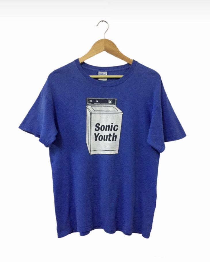 Band Tees × Vintage VINTAGE SONIC YOUTH WASHING MACHINE NOISE ROCK BAND TSHIRT Size US M / EU 48-50 / 2 - 1 Thumbnail