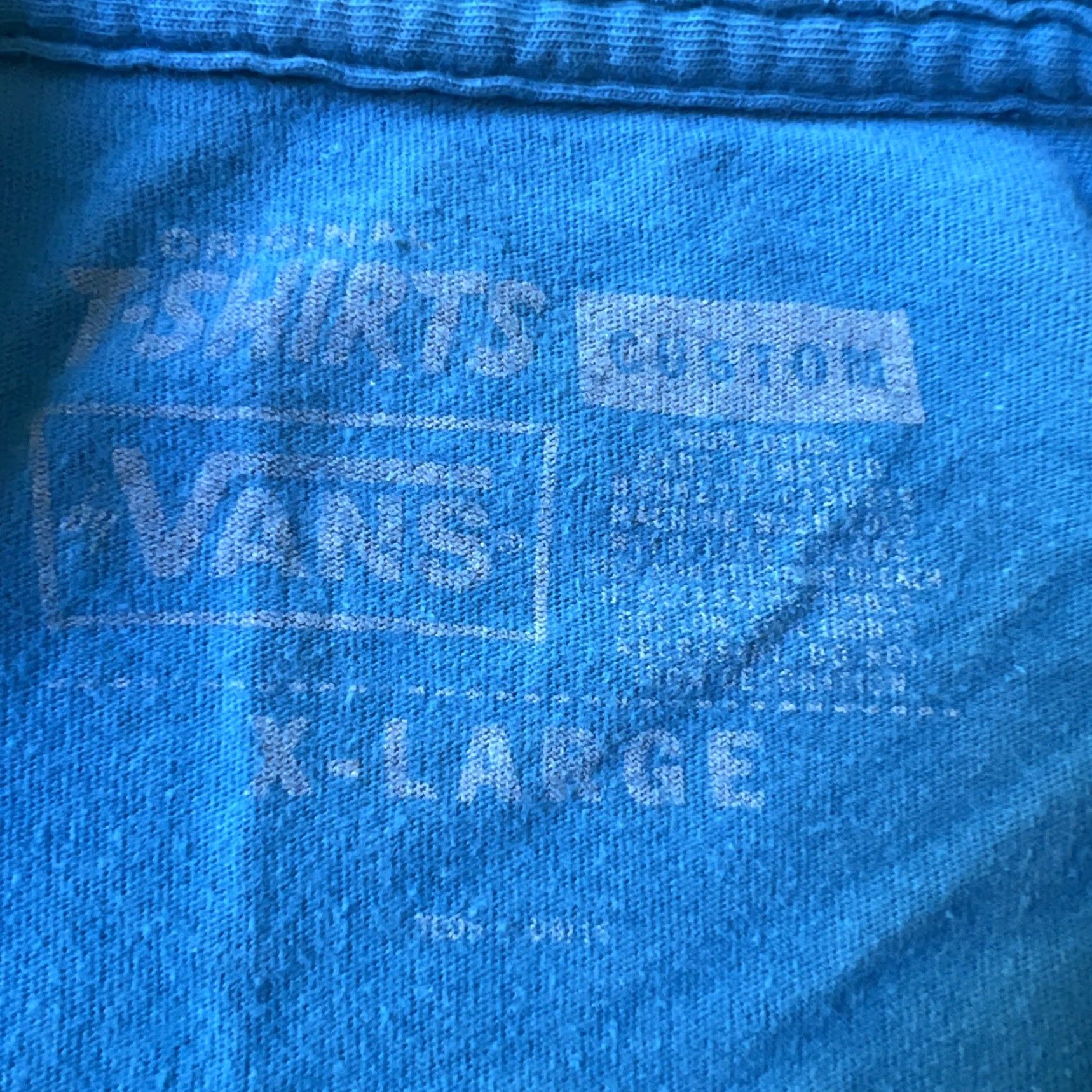 Vans VANS Shirt XL Blue Surfer Graphic Print 2016 US Open Huntington Beach Mens Size US XL / EU 56 / 4 - 3 Thumbnail