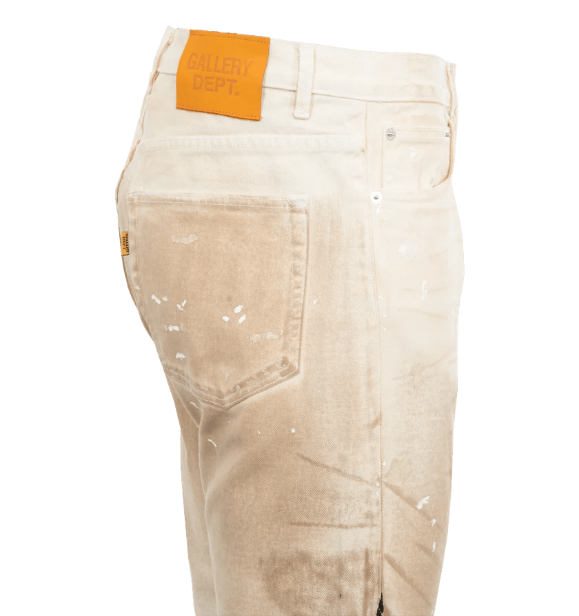 Gallery Dept. o1h1sh11224 Brisko La Flare Jeans in Antique White Size US 36 / EU 52 - 3 Thumbnail
