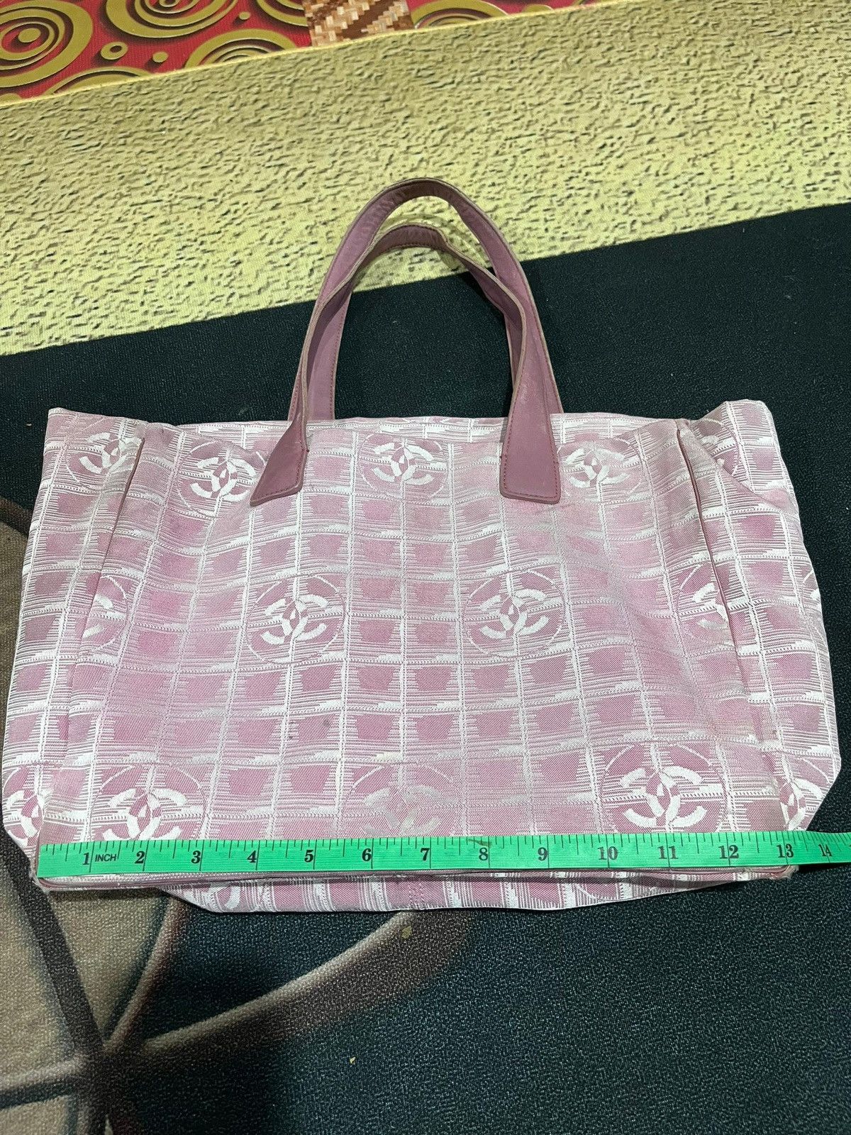 Chanel Authentic CHANEL Travel line canvas tote bag Size ONE SIZE - 24 Thumbnail