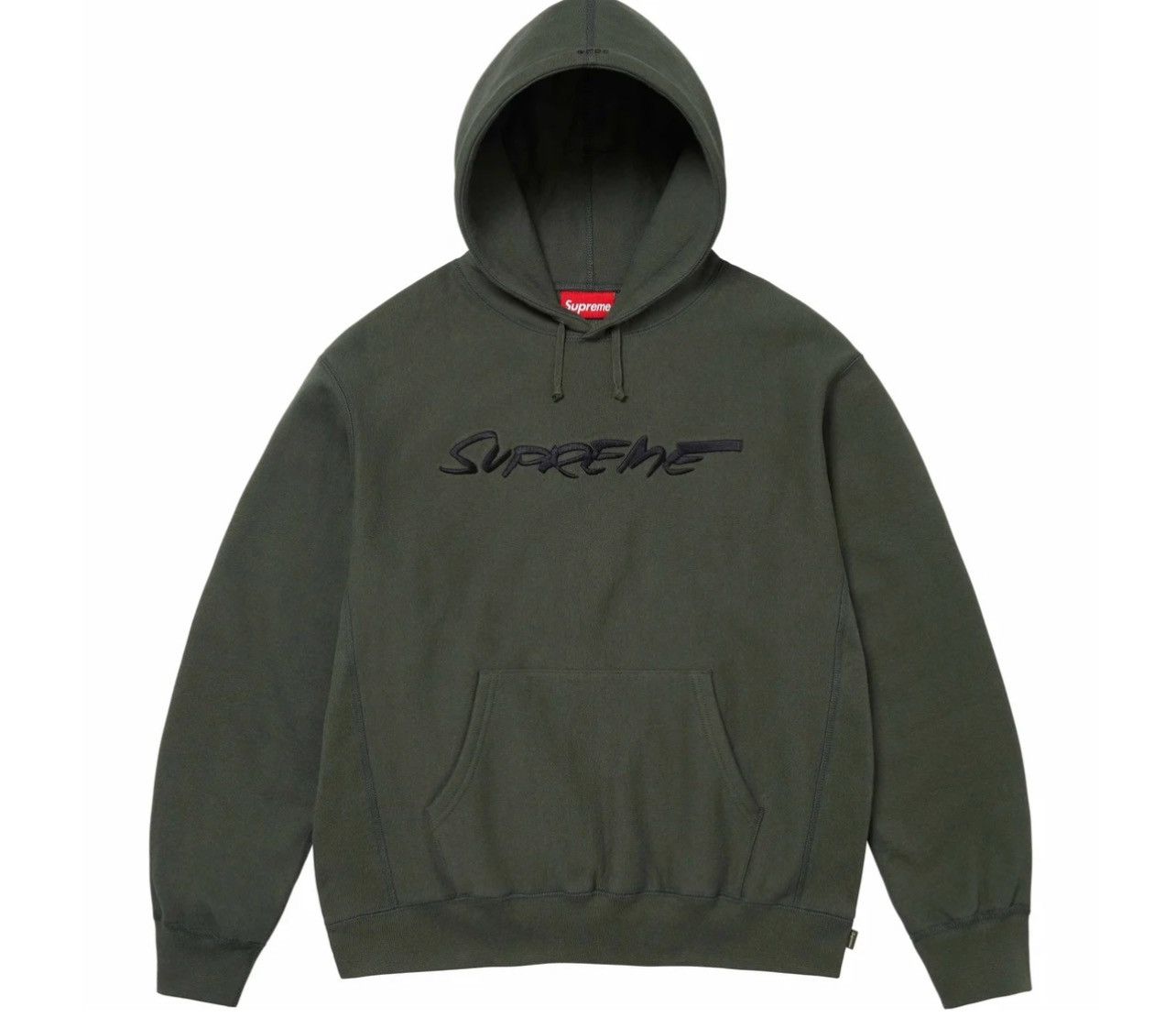 image of Supreme Futura Logo Hoodie in Green, Men's (Size 2XL)