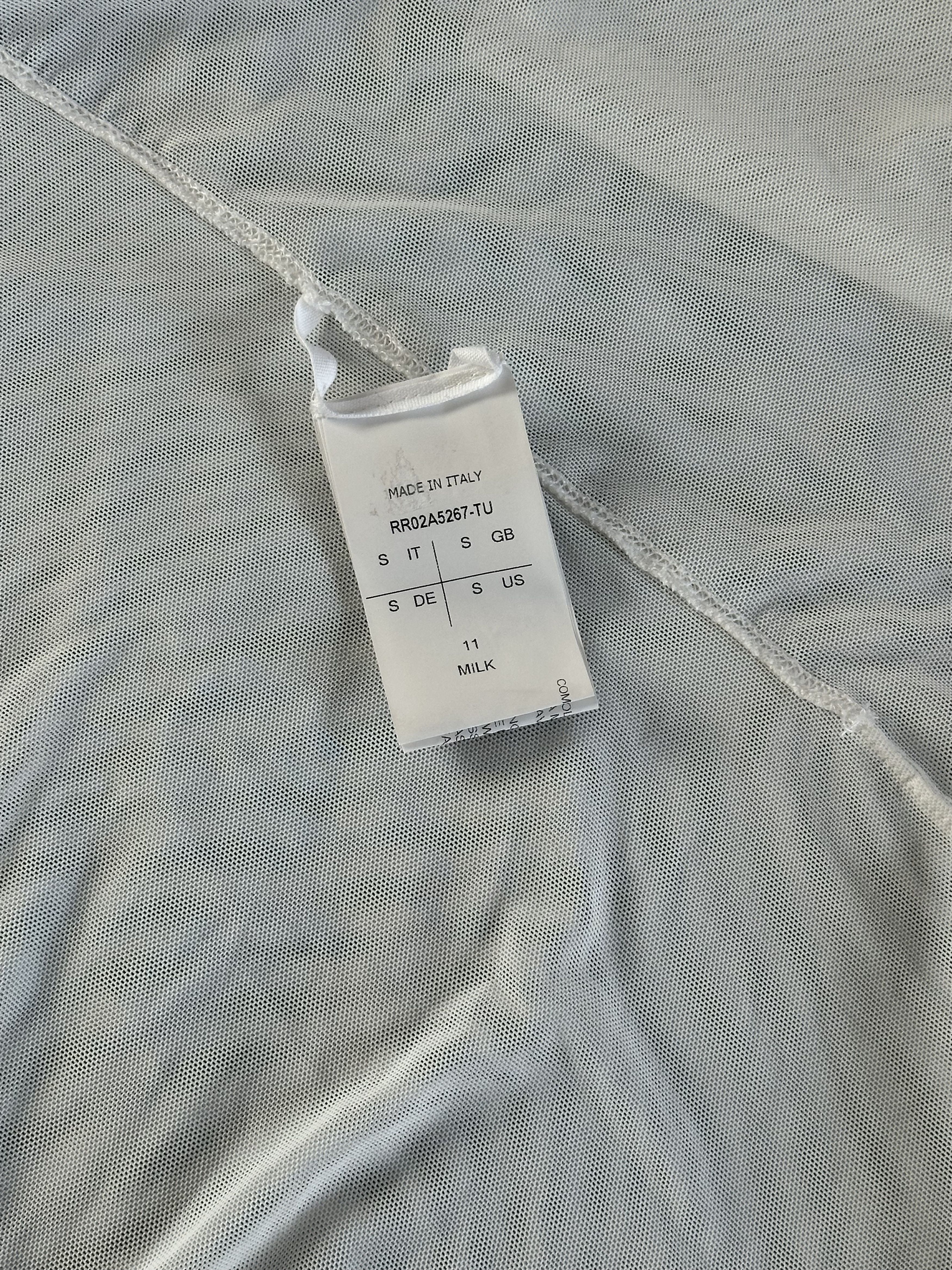 Rick Owens Rick Owens fw21 White Mesh Banana Top Size US S / EU 44-46 / 1 - 10 Thumbnail