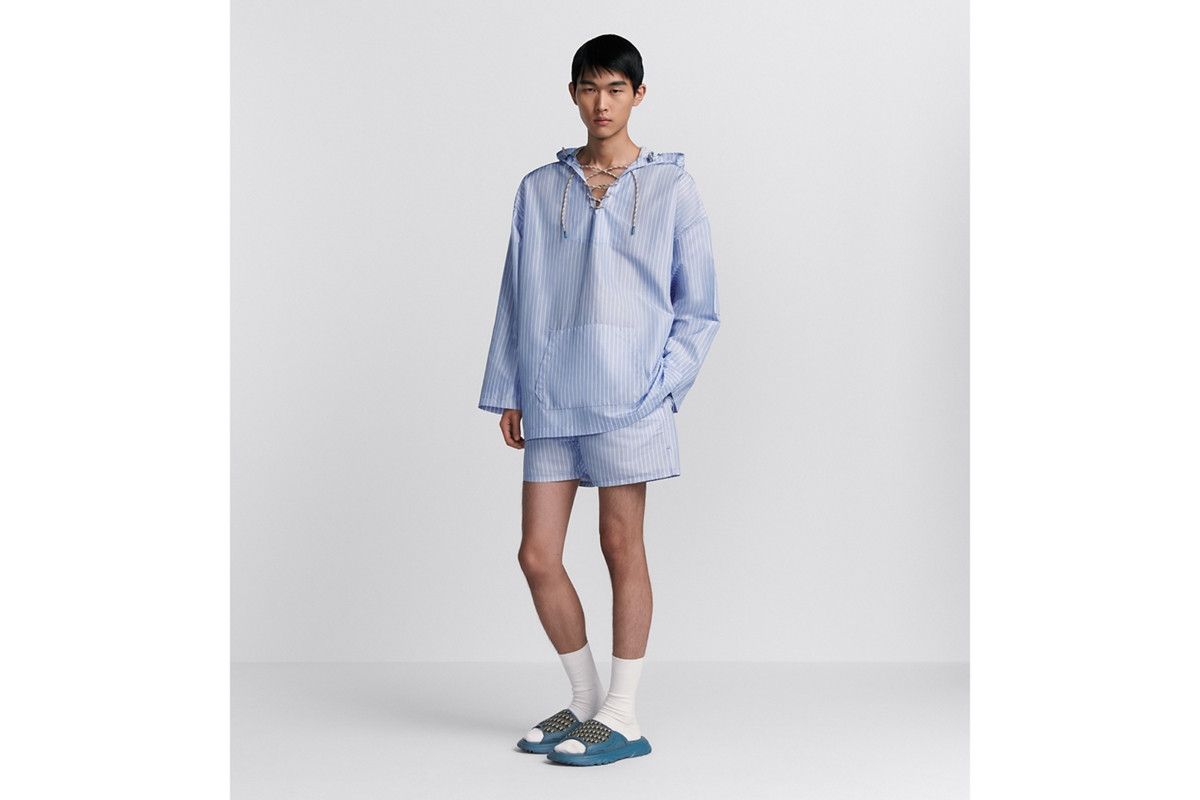 Dior o1bcso1str0226 Parley Swim Shorts in Blue/White Size US 36 / EU 52 - 4 Thumbnail