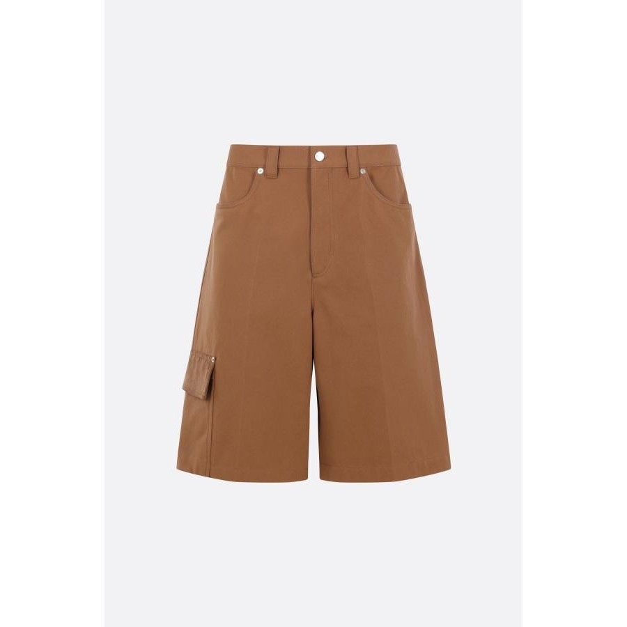 Gucci GUCCI Brown Canvas GG Cargo Shorts New & Authentic (Men's si Size US 32 / EU 48 - 1 Thumbnail