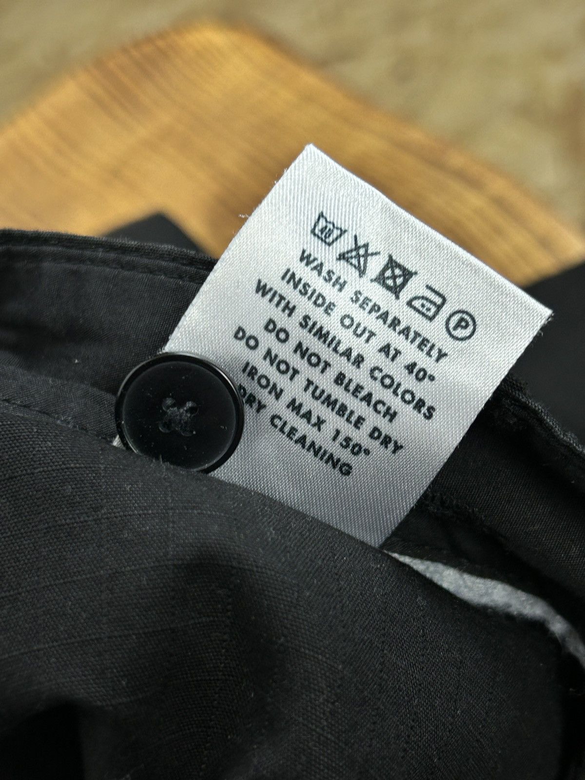 A Day's March A Day’s March Ripstop Cargo Style Pants Black Size 50 Size US 34 / EU 50 - 9 Thumbnail