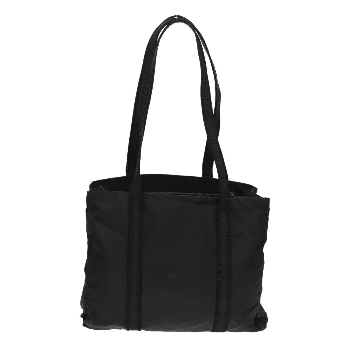 Prada PRADA Tote Bag Nylon Silver Black Size ONE SIZE - 2 Thumbnail