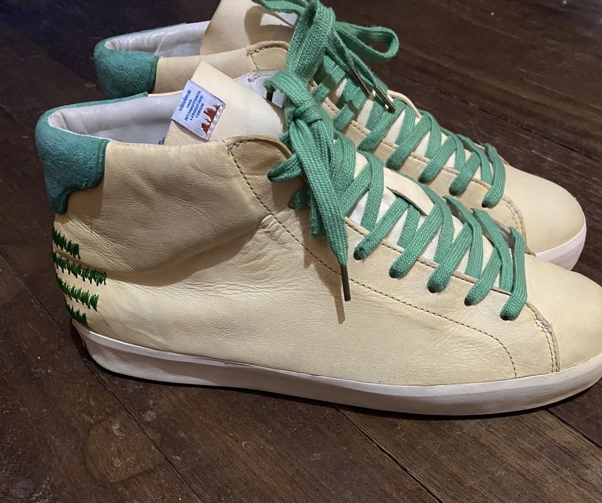 Visvim Visvim Foley Folk hi-top leather sneaker Size US 9 / EU 42 - 2 Thumbnail
