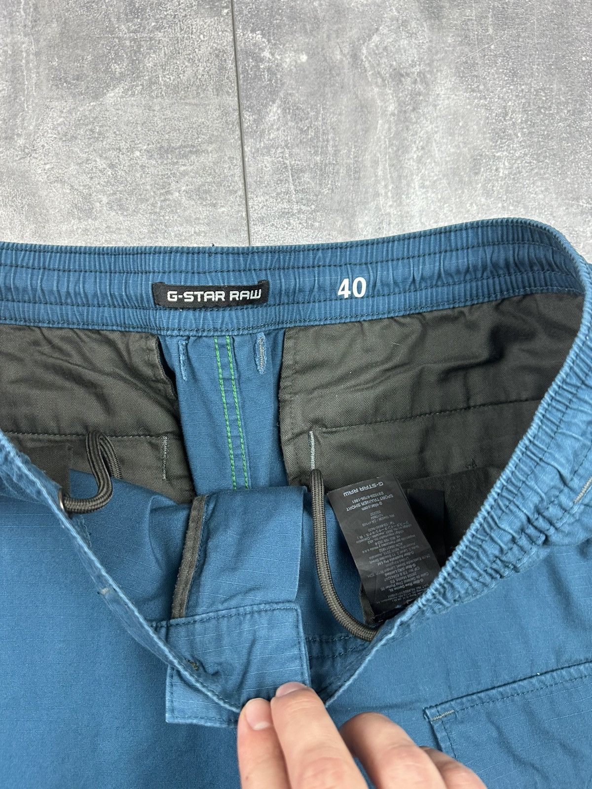 G-Star G-Star Raw Japanese Mens Small Logo Shorts Size US 40 / EU 56 - 7 Thumbnail