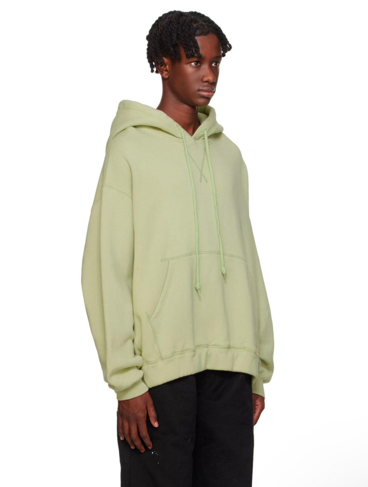 R13 NWT R13 Oversized Side Gusset Hoodie in Faded Green Size US XL / EU 56 / 4 - 12 Thumbnail