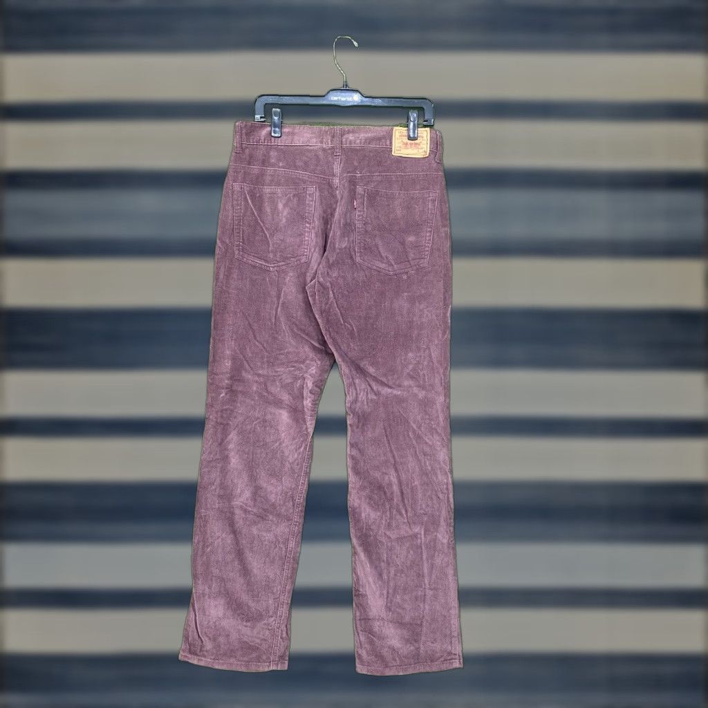 Levi's VINTAGE Levi's 505 Jeans Womens 10 MIS M Lower Rise Straight Purple 30x31 32x32 Denim 100% Cotton Girls Womens Jeans Levi's 500 Series Size 32" / US 10 / IT 46 - 1 Thumbnail