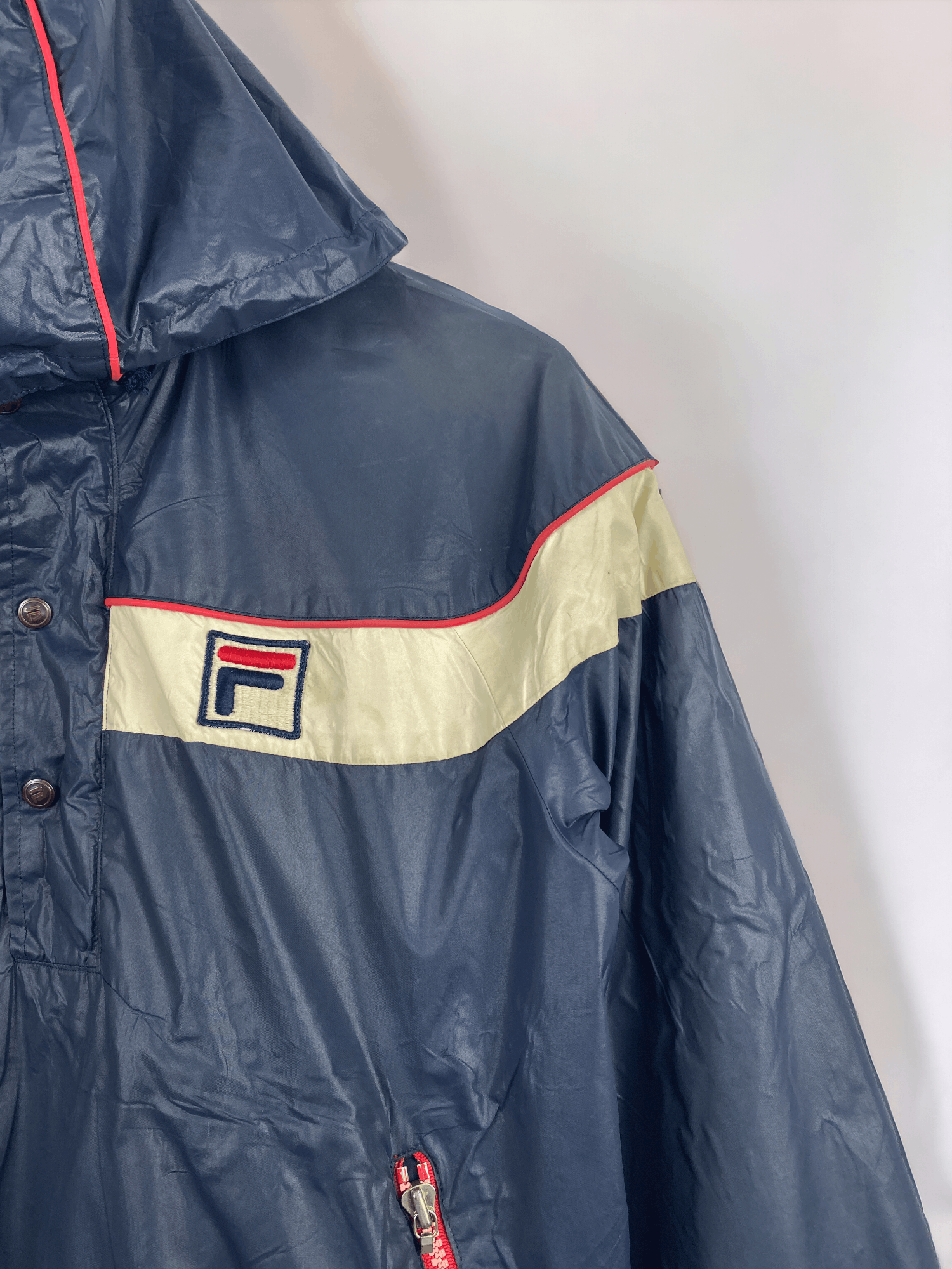 Fila 90s Vintage Goretex X Fila Back Embroidery Jacket AH0016 Size US L / EU 52-54 / 3 - 8 Thumbnail