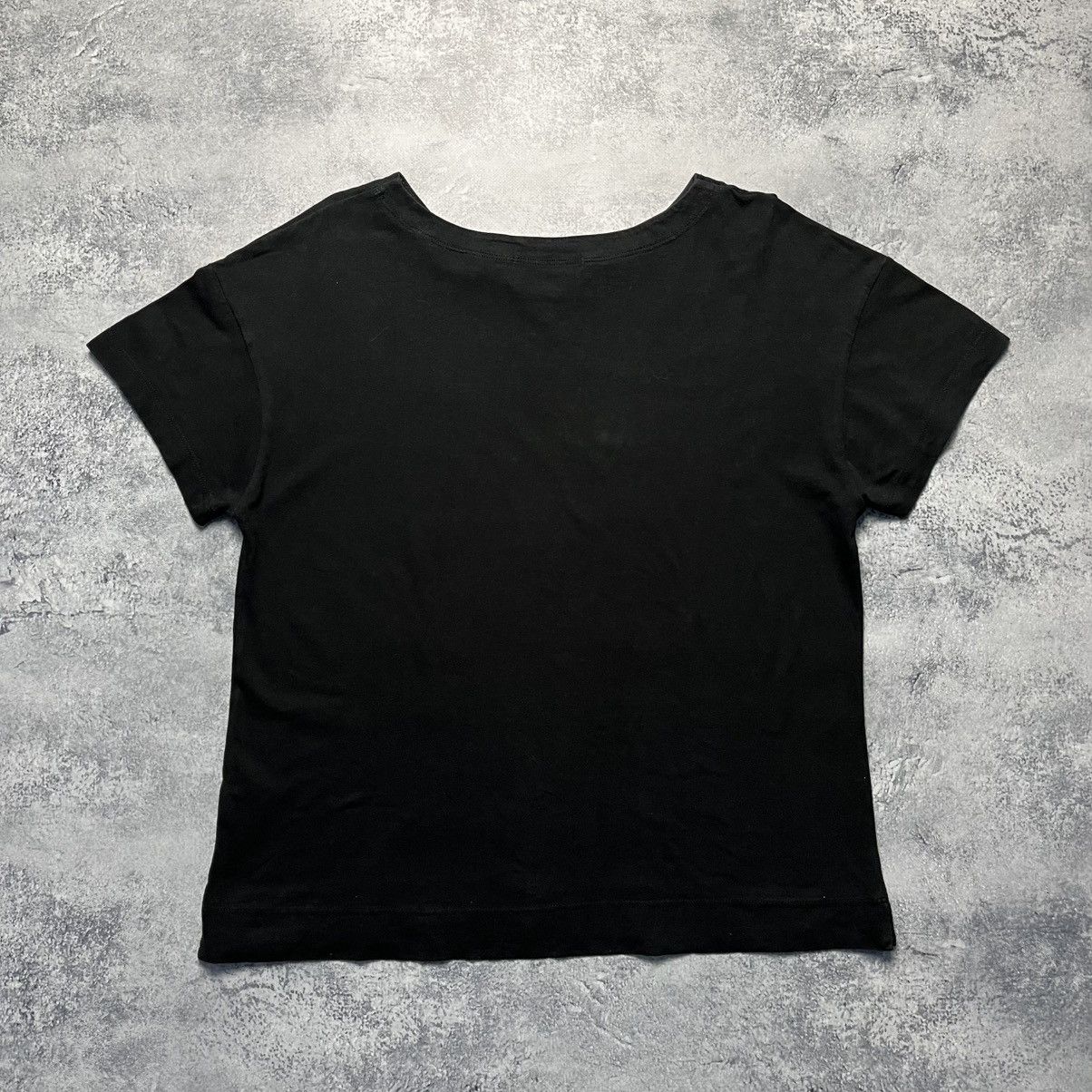Gudrun Sjoden Gudrun Sjoden Basic Black Tee Luxury Designer Streetwear Y2K Size S / US 4 / IT 40 - 8 Thumbnail