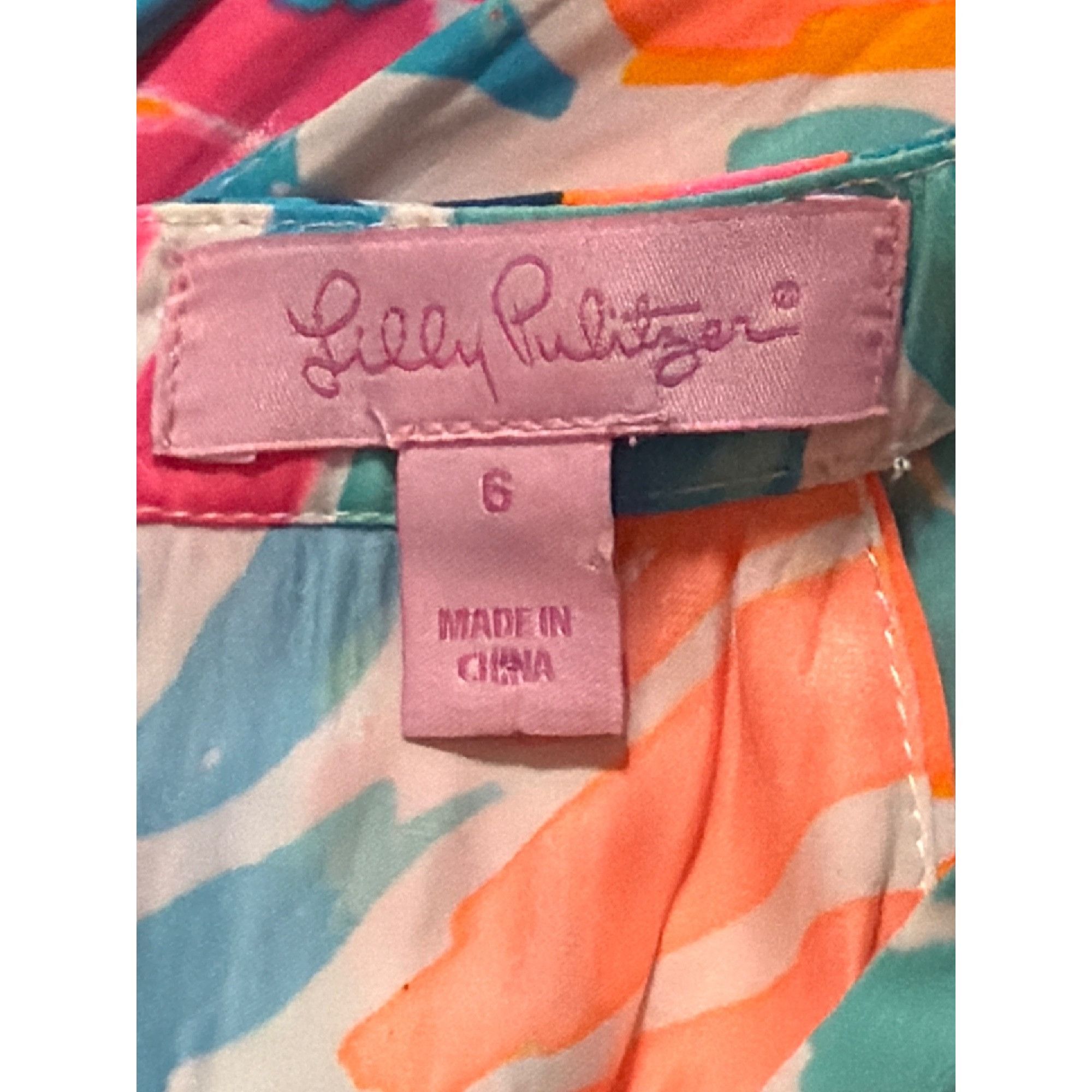 Lilly Pulitzer Lilly Pulitzer Edona Romper Goombay Smashed Print Halter Pin Size 28" / US 6 / IT 42 - 5 Thumbnail