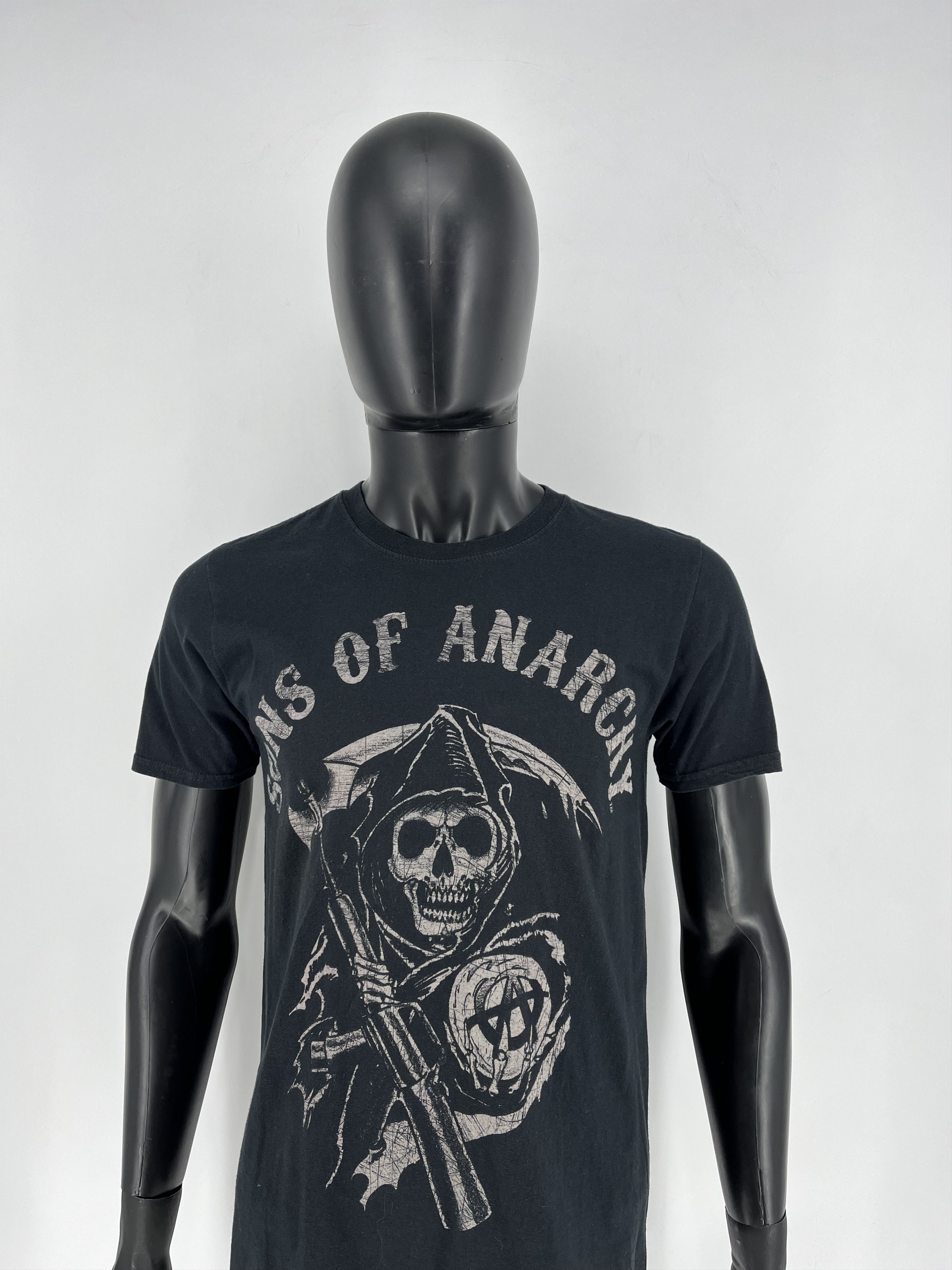 Band Tees × Vintage Vintage SOA Sons Of Anarchy Vintage Band Graphic Tee Sz M Size US M / EU 48-50 / 2 - 1 Thumbnail