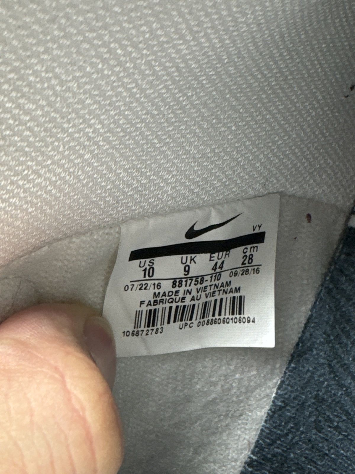 Nike Nike SB ‘Black Sheep’ Hi-top Size US 10 / EU 43 - 9 Thumbnail
