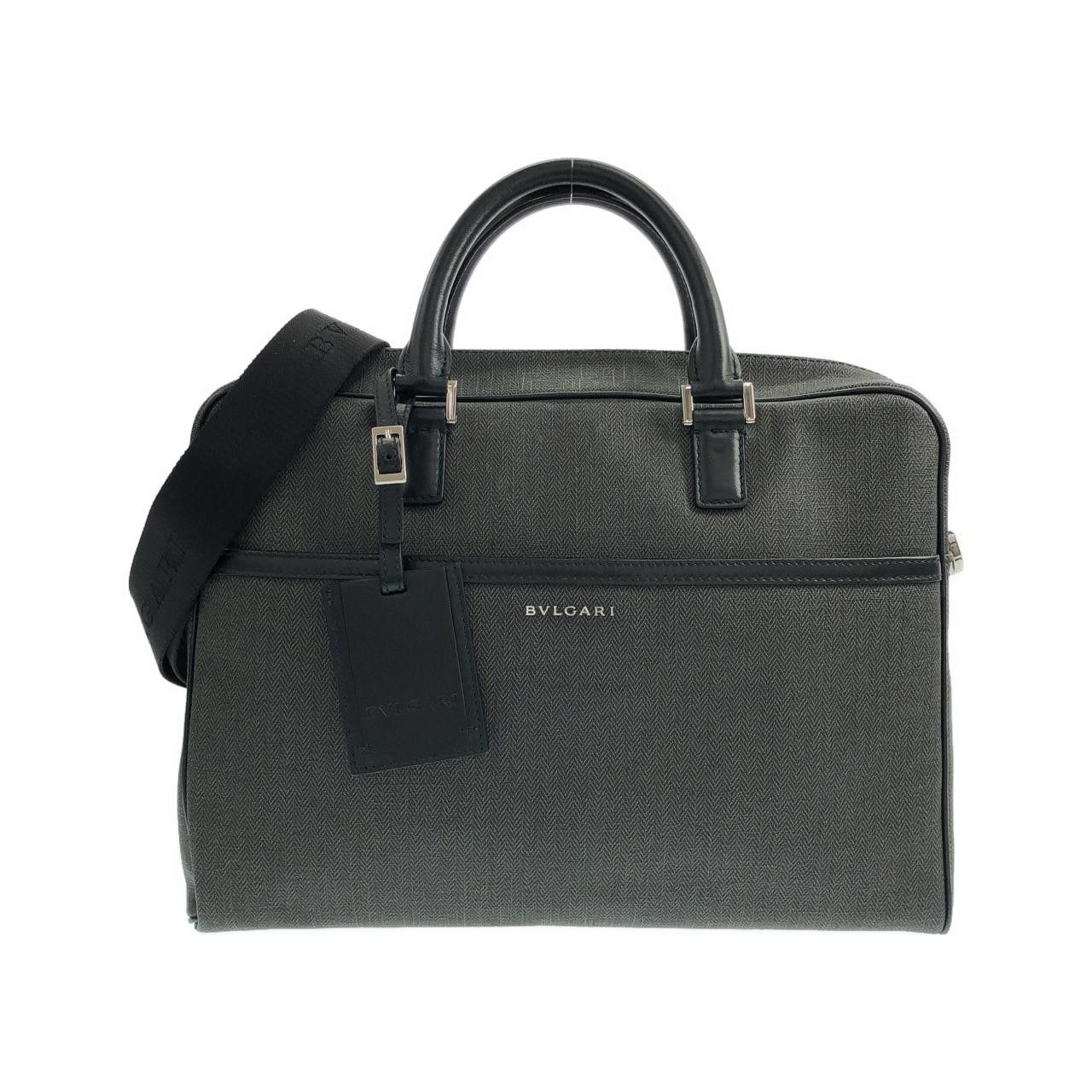 Bvlgari Bvlgari Bulgari WEEKEND Coated Canvas Calf Bag Textile Travel Bag 32537 DUTY FREE for USA Size ONE SIZE - 1 Thumbnail
