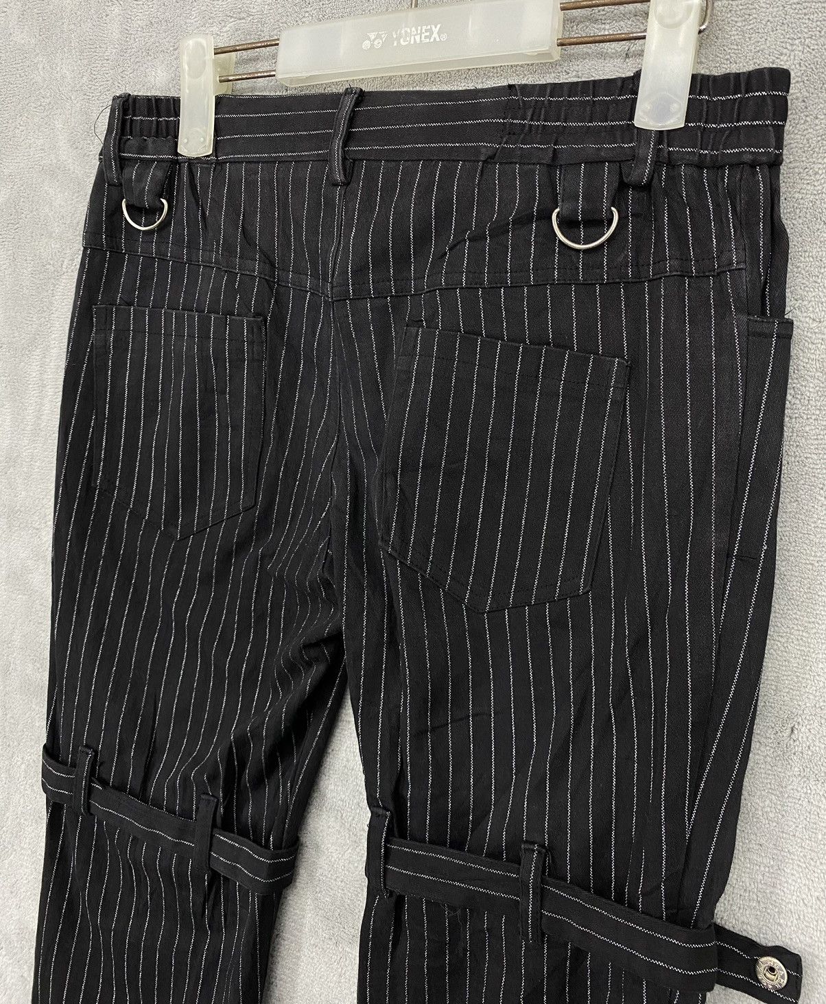 Japanese Brand Drug Honey Punk Pants Distressed Bondage Flared Size US 30 / EU 46 - 9 Thumbnail