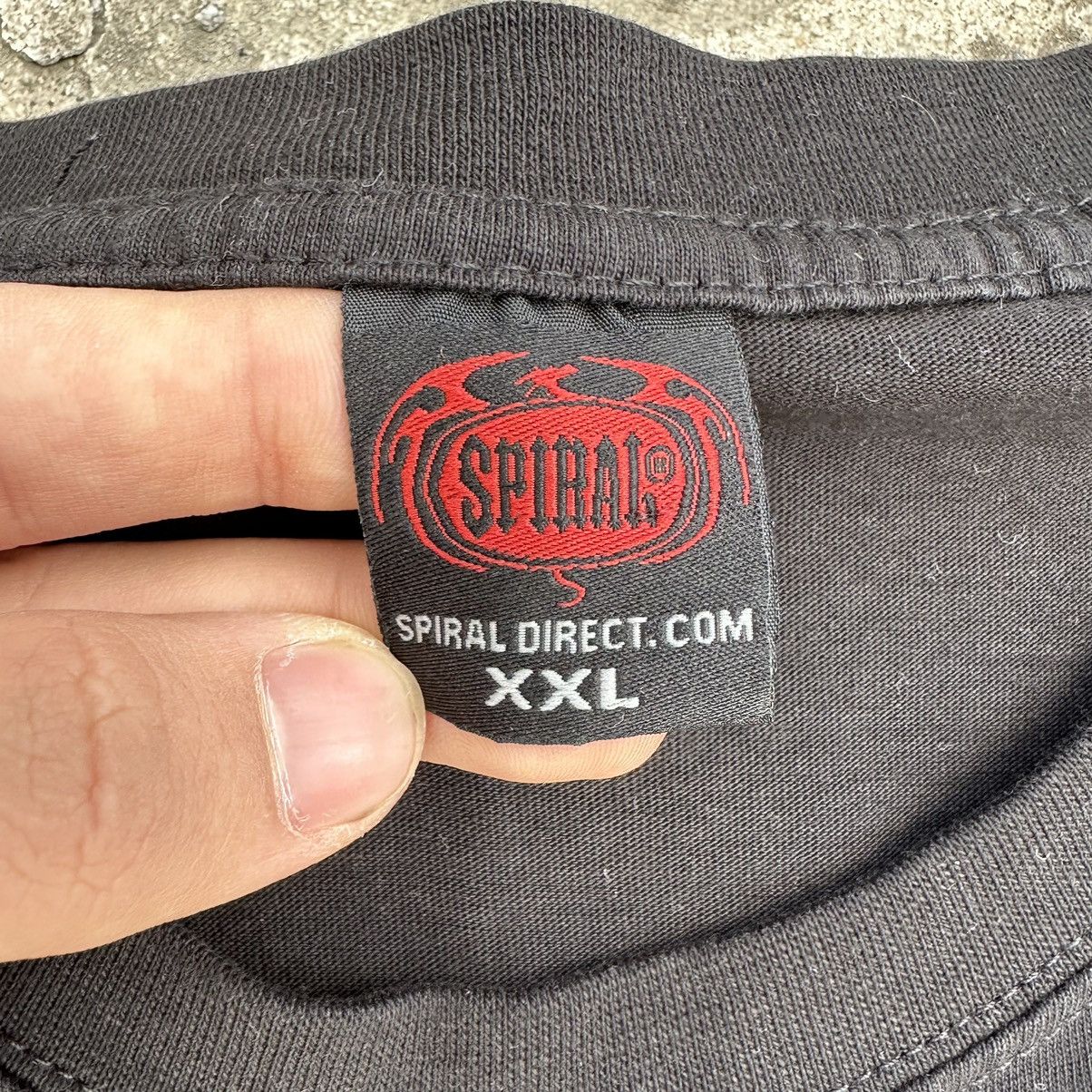 Designer × Vintage Vintage T-shirts Spiral Big Logo Game Over You Lost Y2K Size US XXL / EU 58 / 5 - 7 Thumbnail
