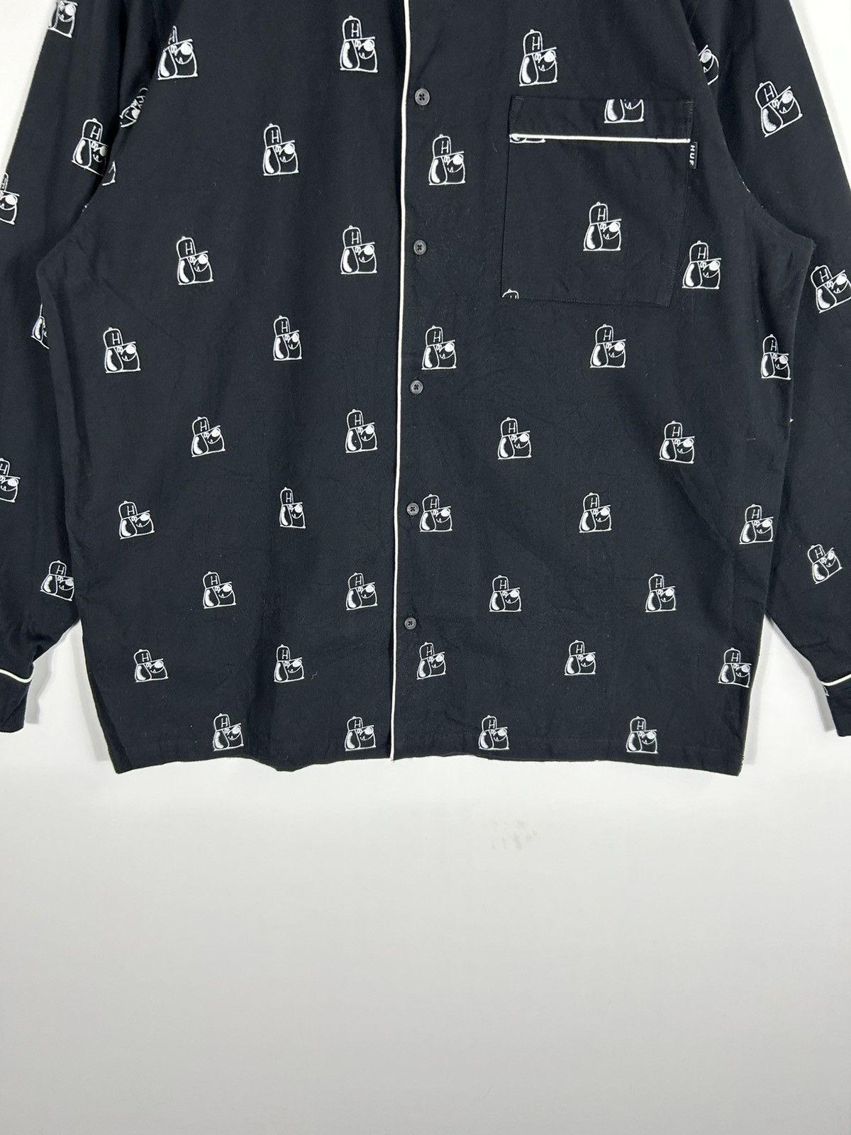 Huf × Sex Skateboards 🔥Huf Button Shirt Jacket Size US XL / EU 56 / 4 - 5 Thumbnail