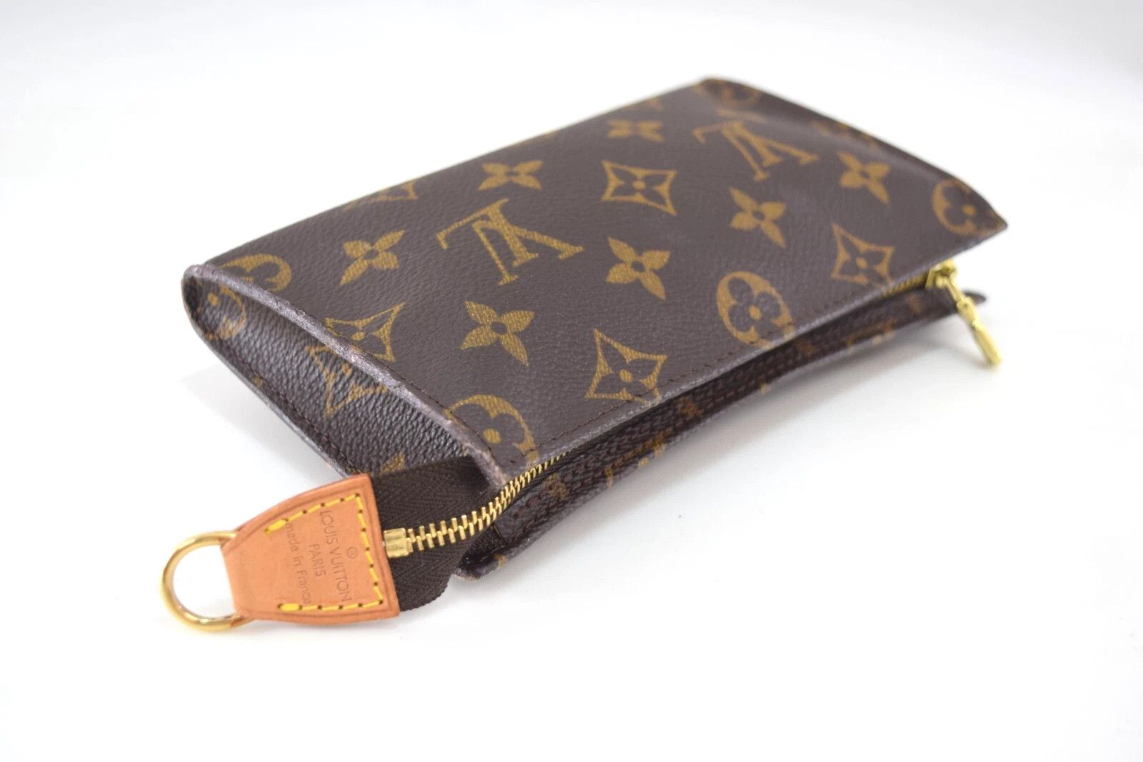 Louis Vuitton Auth Louis Vuitton Bucket Pouch PM Monogram Canvas 51954 Size ONE SIZE - 5 Thumbnail