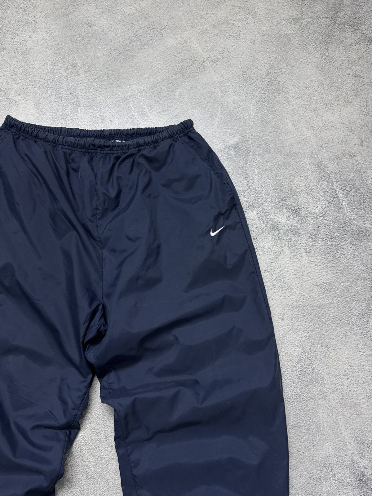 Nike Vintage Y2K Nike Nylon Mini Swoosh Pants 00’s Size US 34 / EU 50 - 2 Thumbnail