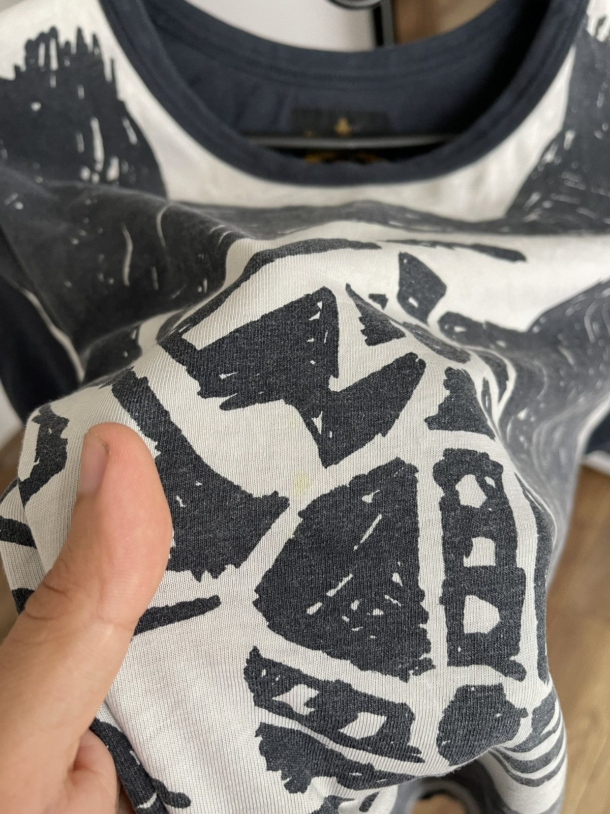 Vivienne Westwood Vivienne Westwood Anglomania Scribble Arm Cutlass T-Shirt Size US M / EU 48-50 / 2 - 11 Thumbnail