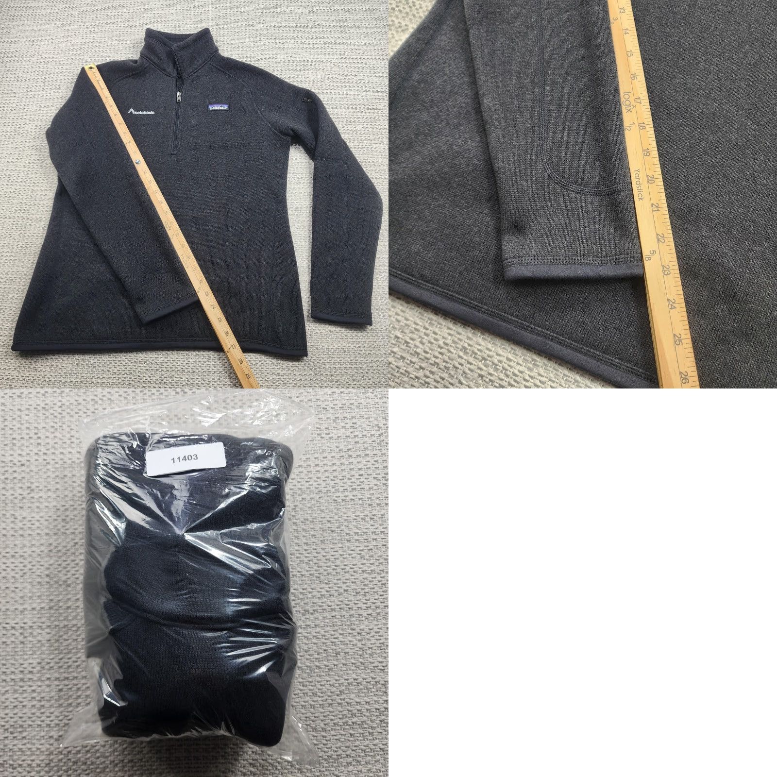 Patagonia Patagonia Sweater Womens Large Gray Better Sweater 1/4 Zip Fleece Pullover Shirt Womens L Gray 1/4 Zip Pullover Clothing Size L / US 10 / IT 46 - 9 Thumbnail