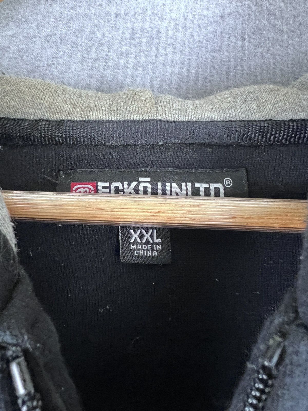 Vintage Ecko Unlimited Untld Heavyweight Hoodie Y2K Vintage Men XXL Size US XXL / EU 58 / 5 - 4 Thumbnail
