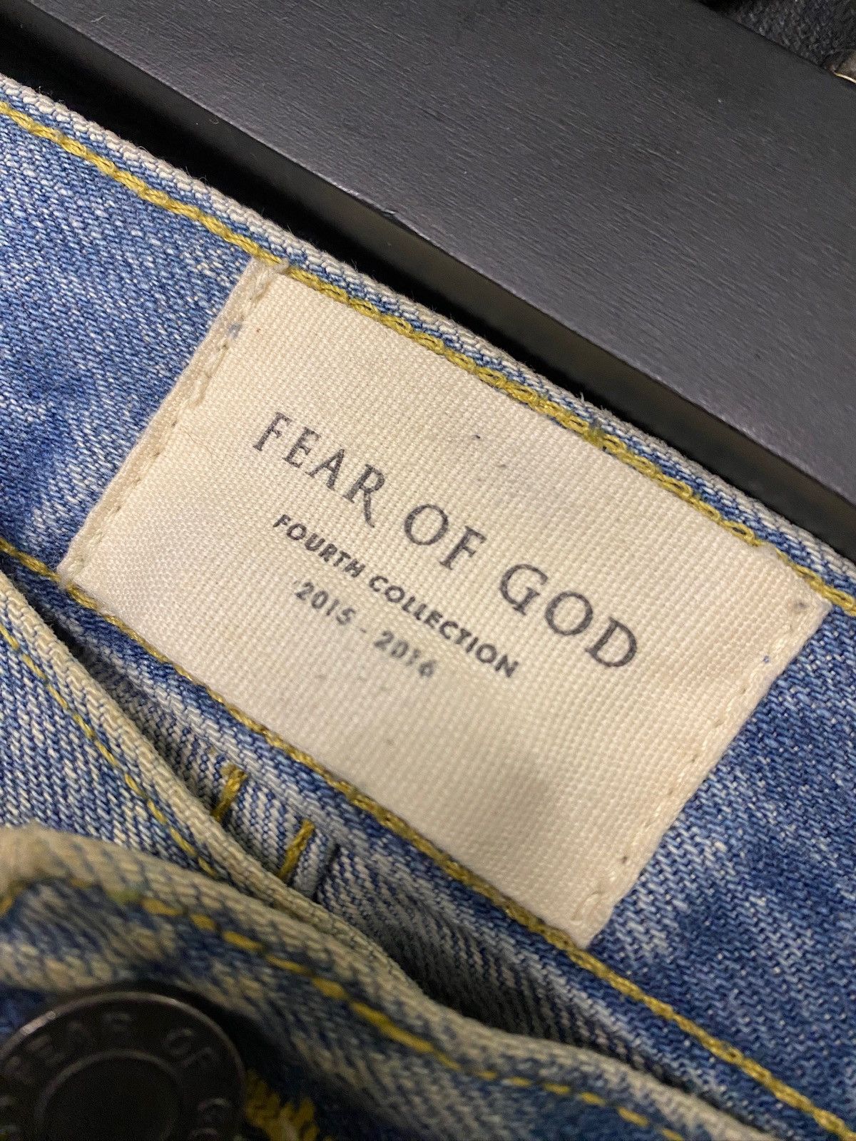 Fear of God Fear Of God 4th Collection Selvedge Denim Jeans Size US 30 / EU 46 - 7 Thumbnail