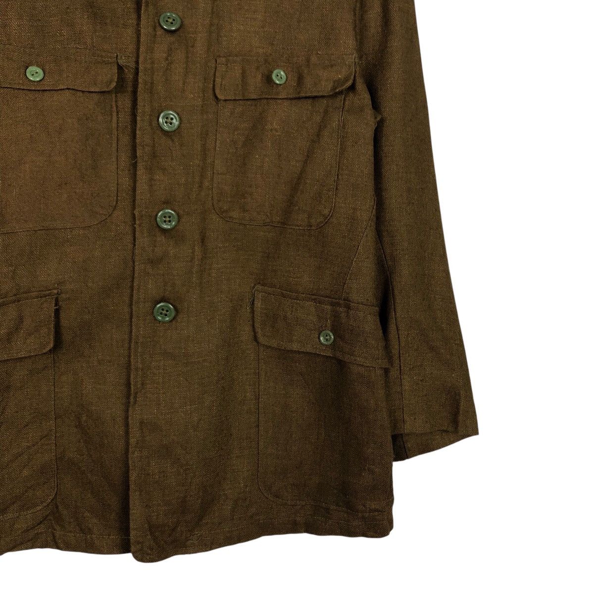 Vintage 📌Vintage Chore Military Worker Jacket Cargo Multi Pockets Size US M / EU 48-50 / 2 - 6 Thumbnail