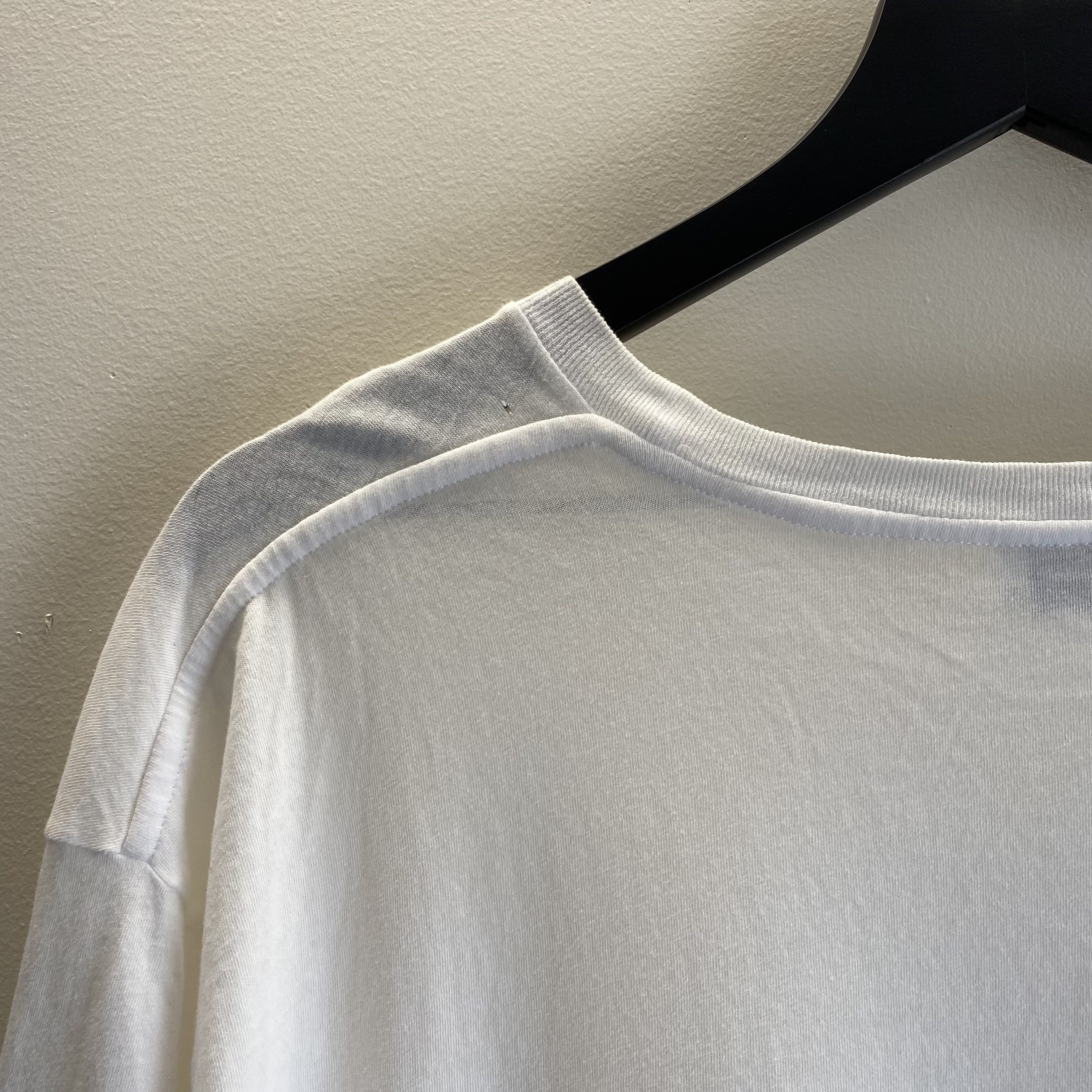 Saint Laurent Paris Saint Laurent Paris Signature Logo T-Shirt Size US M / EU 48-50 / 2 - 8 Thumbnail