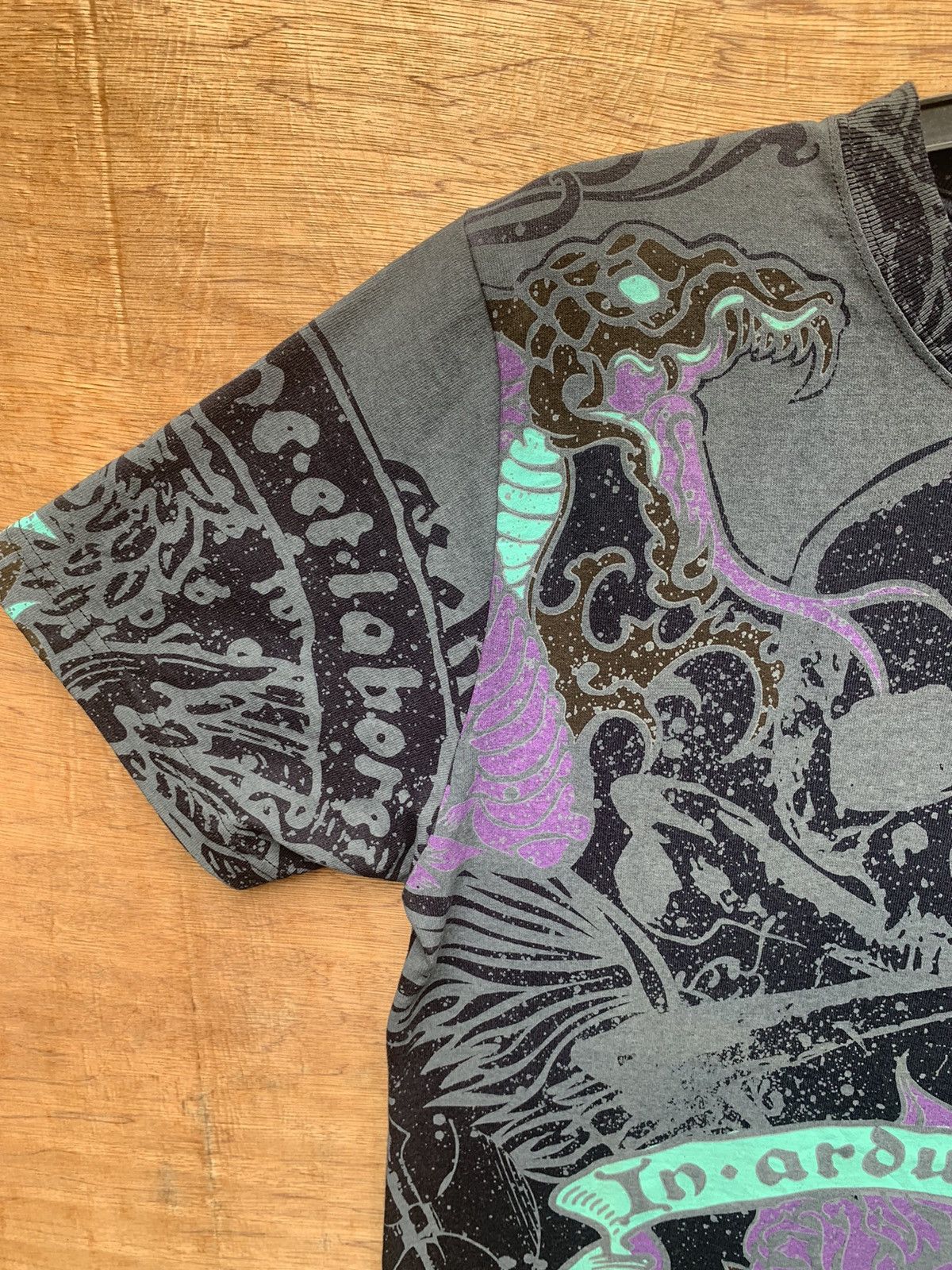 Art Comes First In.Ardua.tendit Full Print T Shirt Size US M / EU 48-50 / 2 - 8 Thumbnail