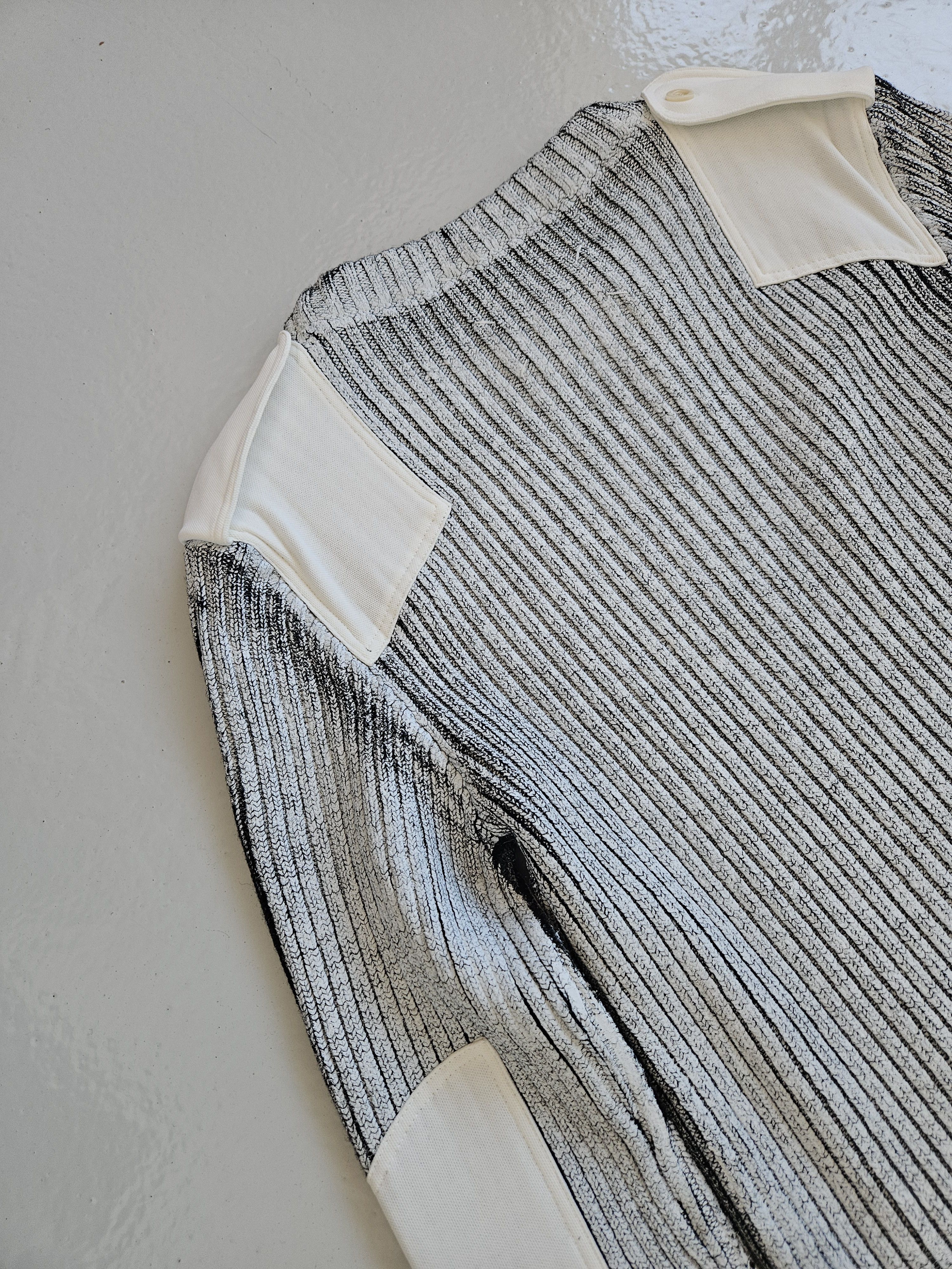 Maison Margiela AW2018 Maison Margiela handpainted ribbed sweater Size US S / EU 44-46 / 1 - 9 Thumbnail