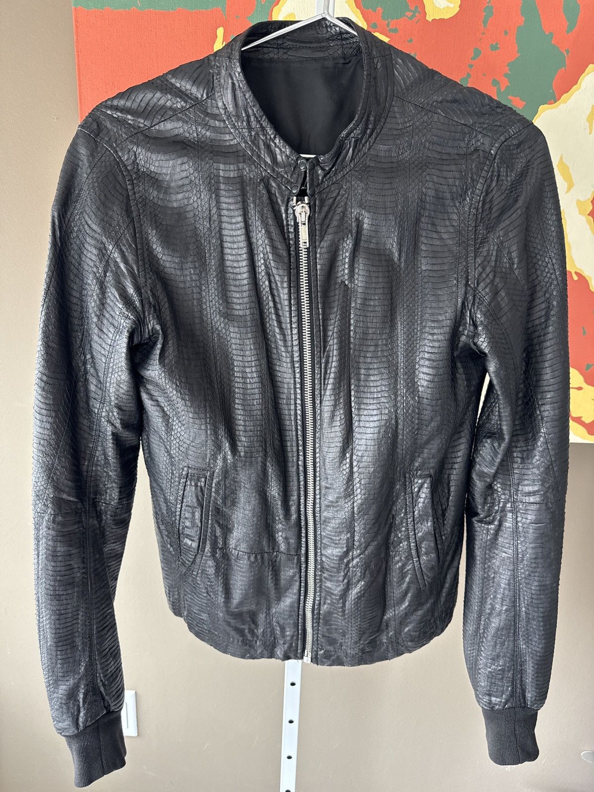 Rick Owens Rick Owens Snakeskin Jacket size M Size US M / EU 48-50 / 2 - 1 Thumbnail