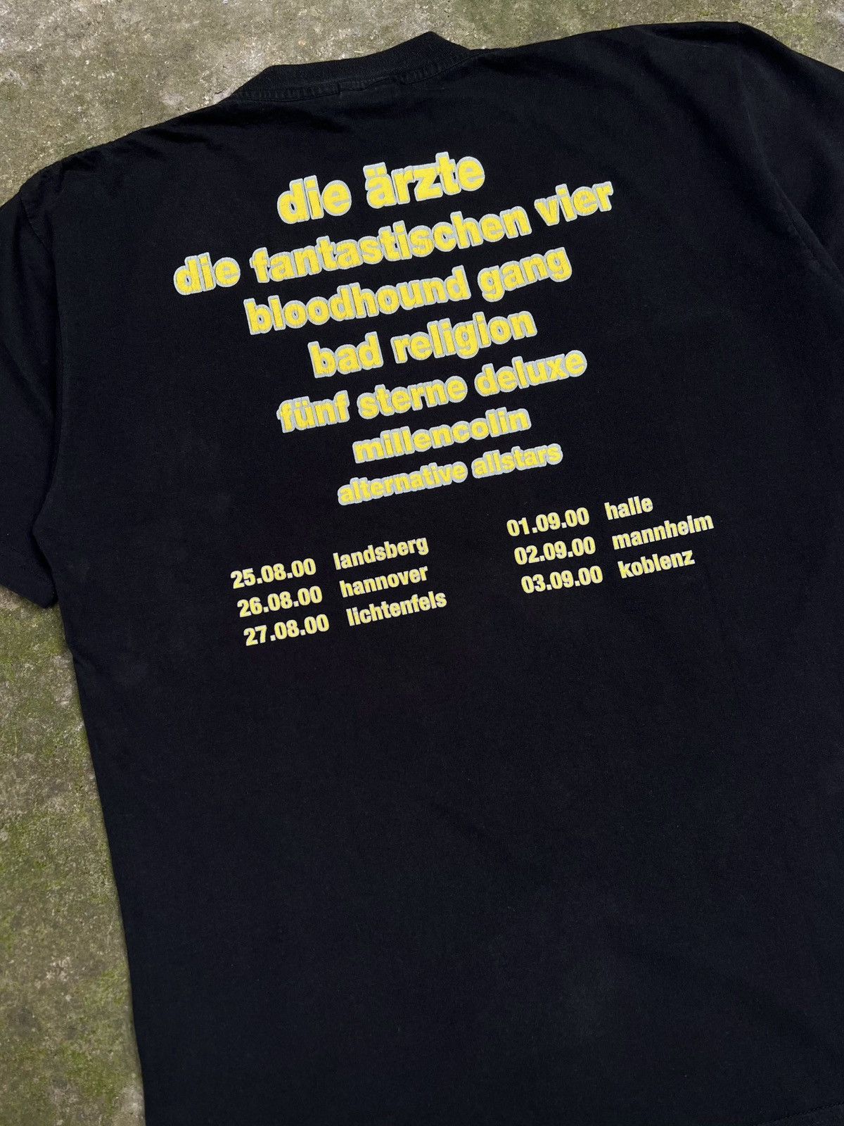 Band Tees 🤘2000 Vintage MTV Hard Pop Bad Religion Bloodhound T-Shirt Size US XL / EU 56 / 4 - 3 Thumbnail