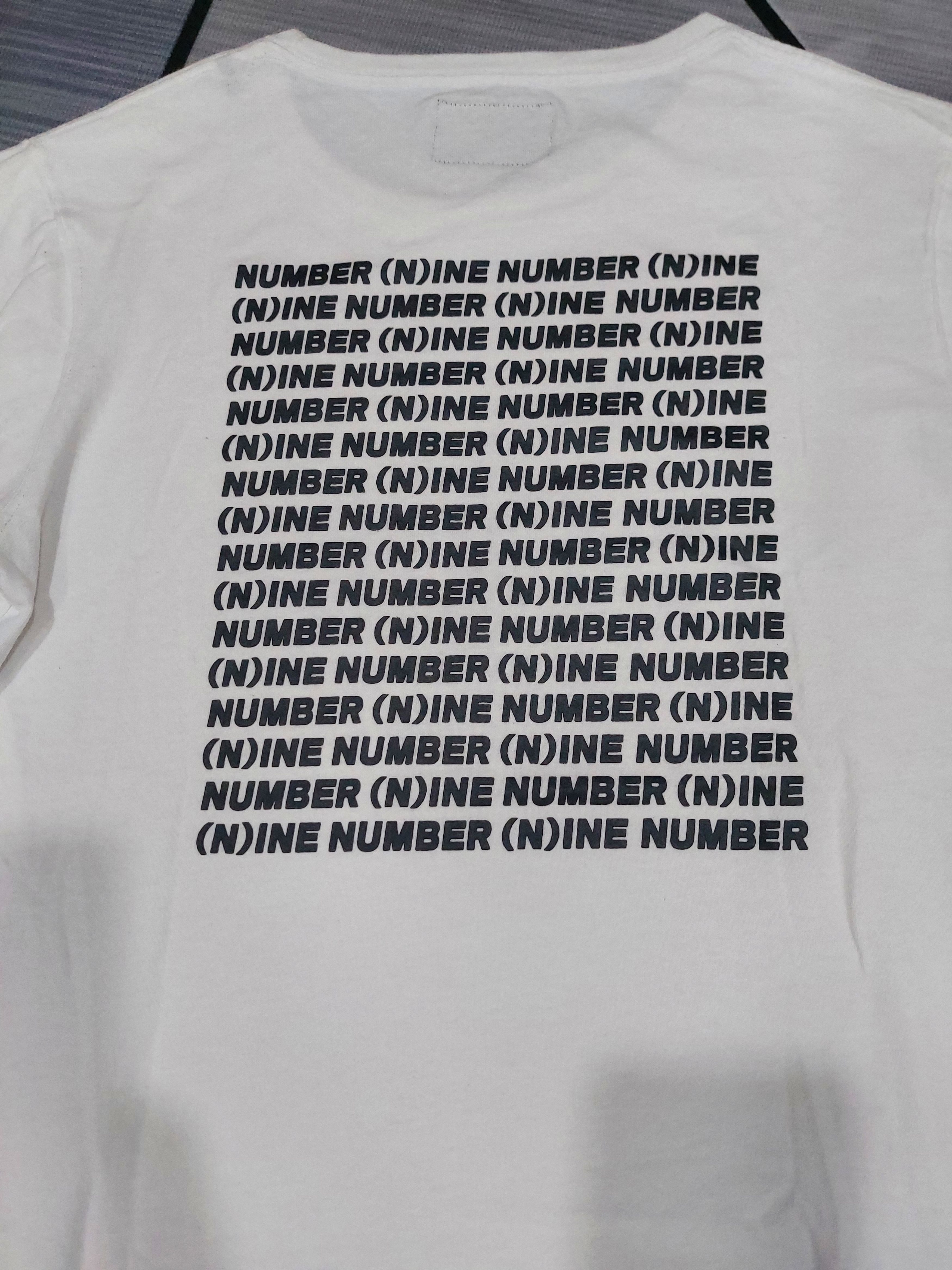 Number (N)ine Number (N)ine Backhit Logo Nice Design Tee Size US S / EU 44-46 / 1 - 2 Thumbnail