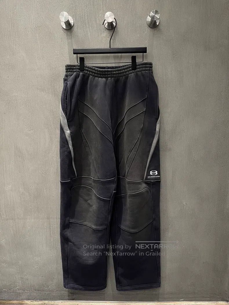 Balenciaga Balenciaga size S Double Ring track pants, long pants Size US 27 - 1 Thumbnail