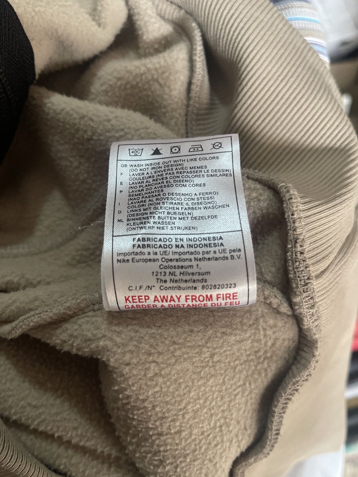 Nike Vintage Nike Code Ninja Fleece 2003 Tony Spackman Size US M / EU 48-50 / 2 - 5 Thumbnail