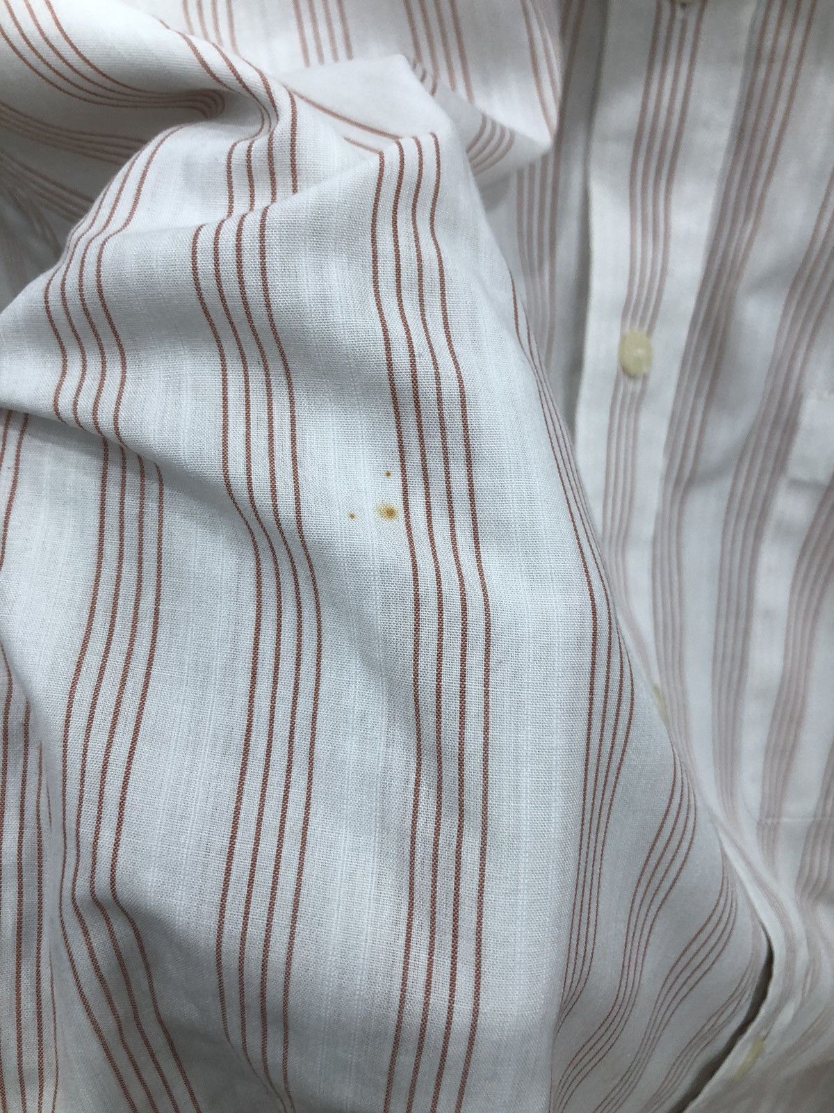Balenciaga Vintage Balenciaga Striped Shirt Size US XL / EU 56 / 4 - 11 Thumbnail