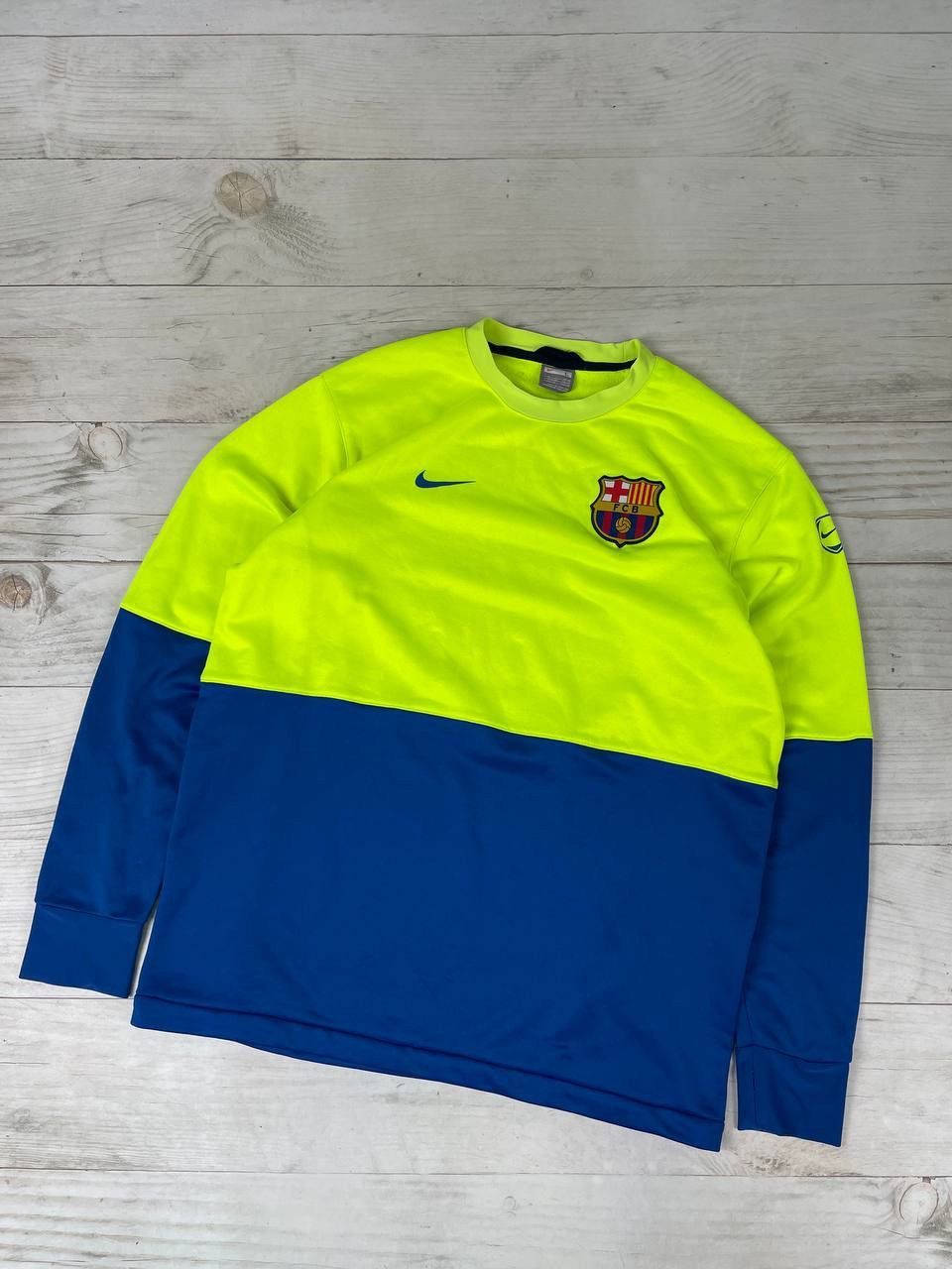 Vintage Nike Barcelona 2009 2010 Top Sweatshirt Soccer